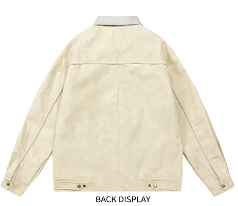 Japanese Brand × Vintage "Cream Field-L" Vintage PU Leather Size US L / EU 52-54 / 3 - 2 Thumbnail