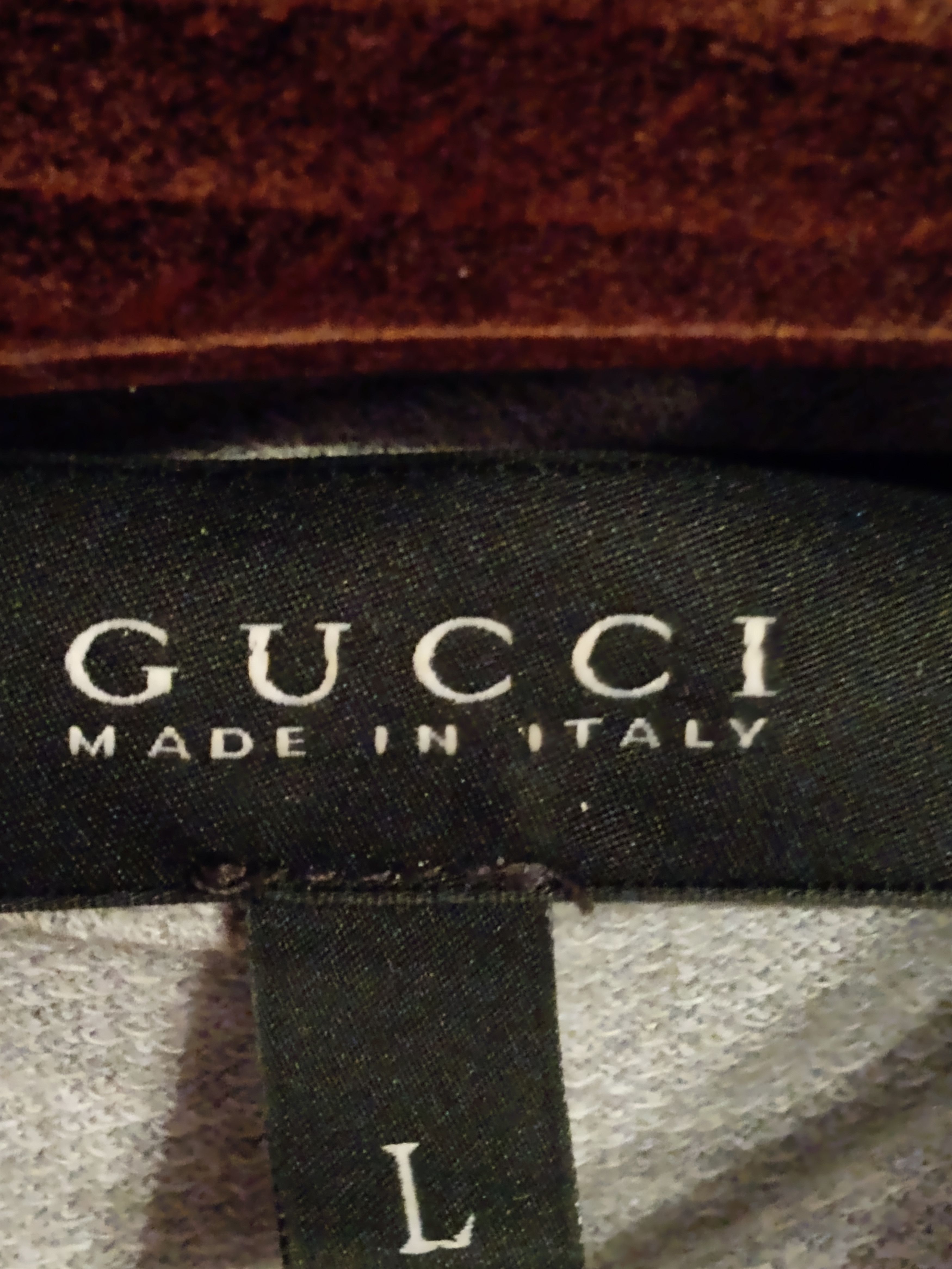 Gucci Gucci Women's large zip up jacket grey Size L / US 10 / IT 46 - 7 Thumbnail