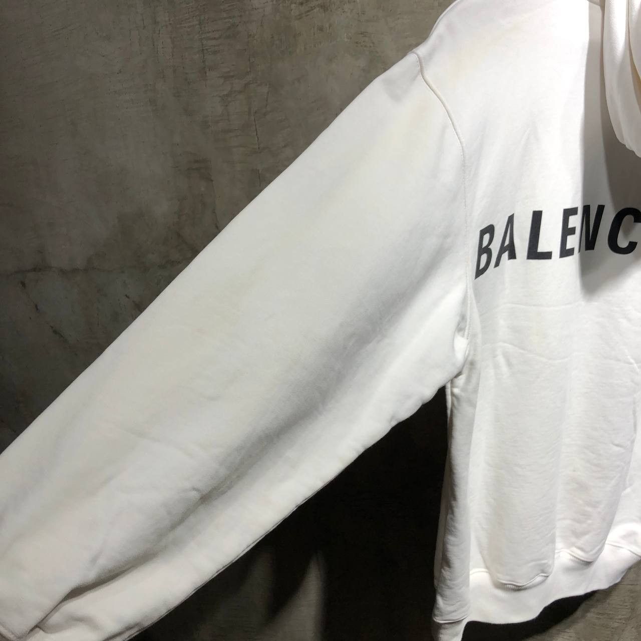 Balenciaga Balenciaga Spell out logo hoodie Size US M / EU 48-50 / 2 - 5 Thumbnail
