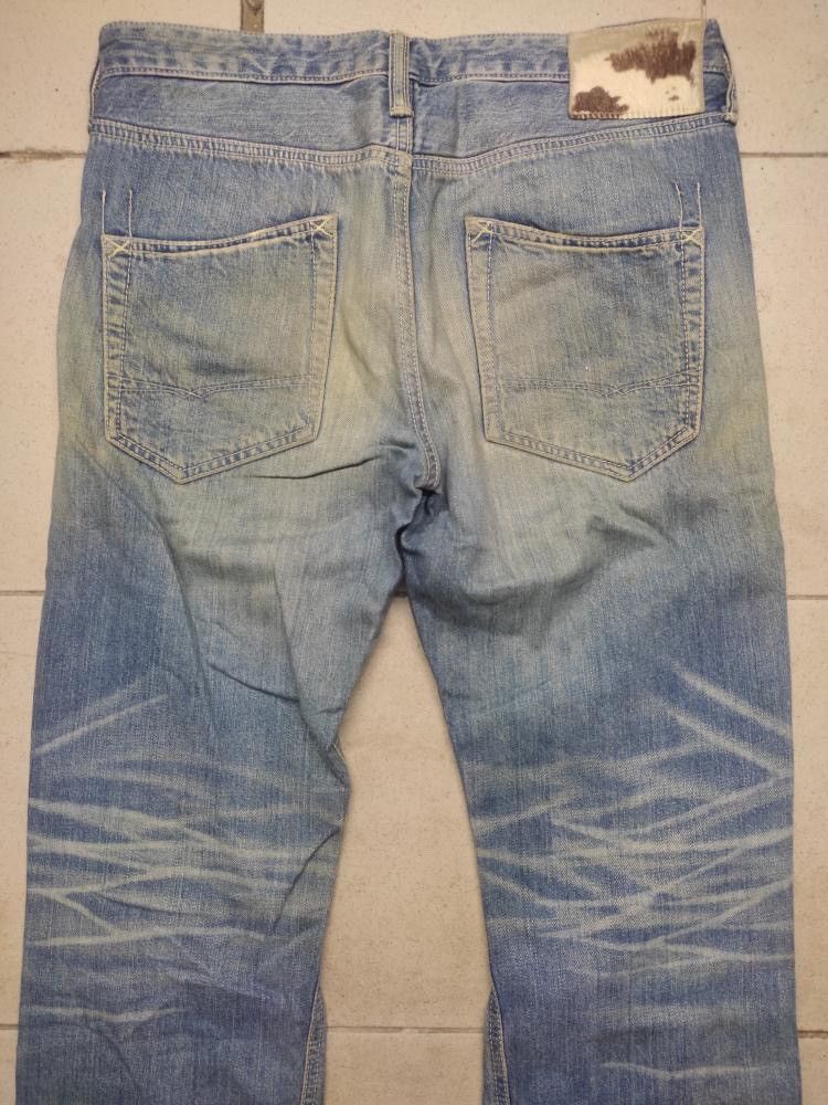 Japanese Brand × Jean VINTAGE BRAPPERS DISTRESSED JEANS Size US 34 / EU 50 - 8 Thumbnail