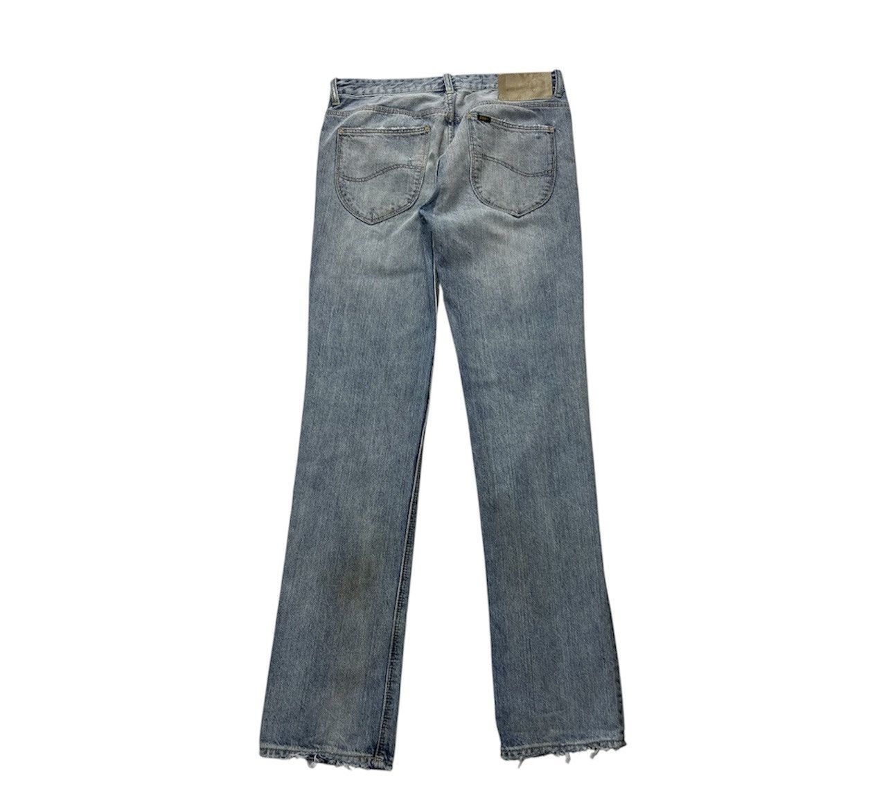 Lee Vintage Lee Slim-L2 dirty mud washed distressed denim jeans Size US 31 - 2 Thumbnail