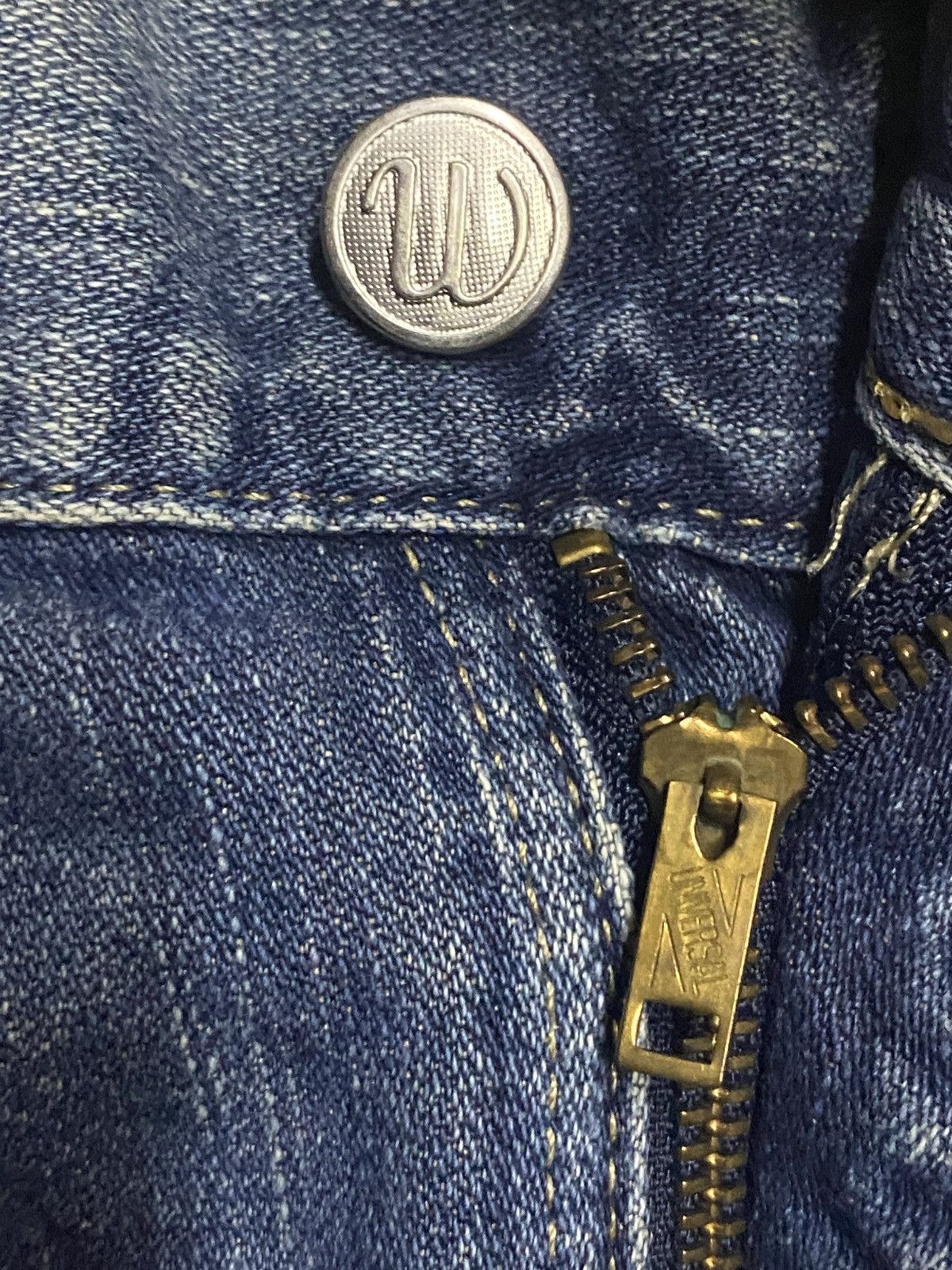 KOZABURO × Wrangler Wrangler Euro Fit Wide Leg Baggy Distressed Jeans Size US 34 / EU 50 - 12 Thumbnail