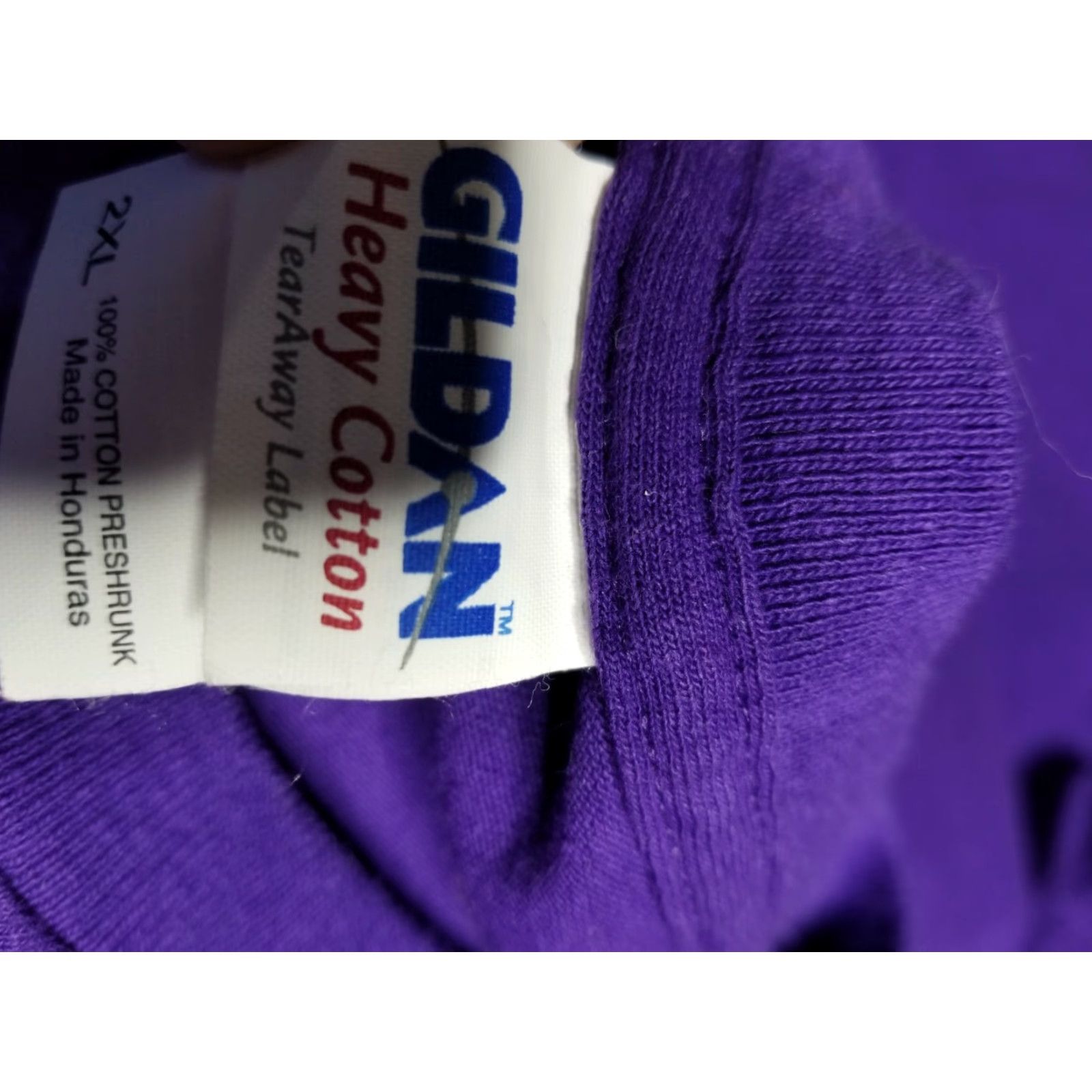 Gildan Retro 2XL Mens Halloween T-Shirt Purple Ghost BOO YA Funny Size US XXL / EU 58 / 5 - 3 Thumbnail