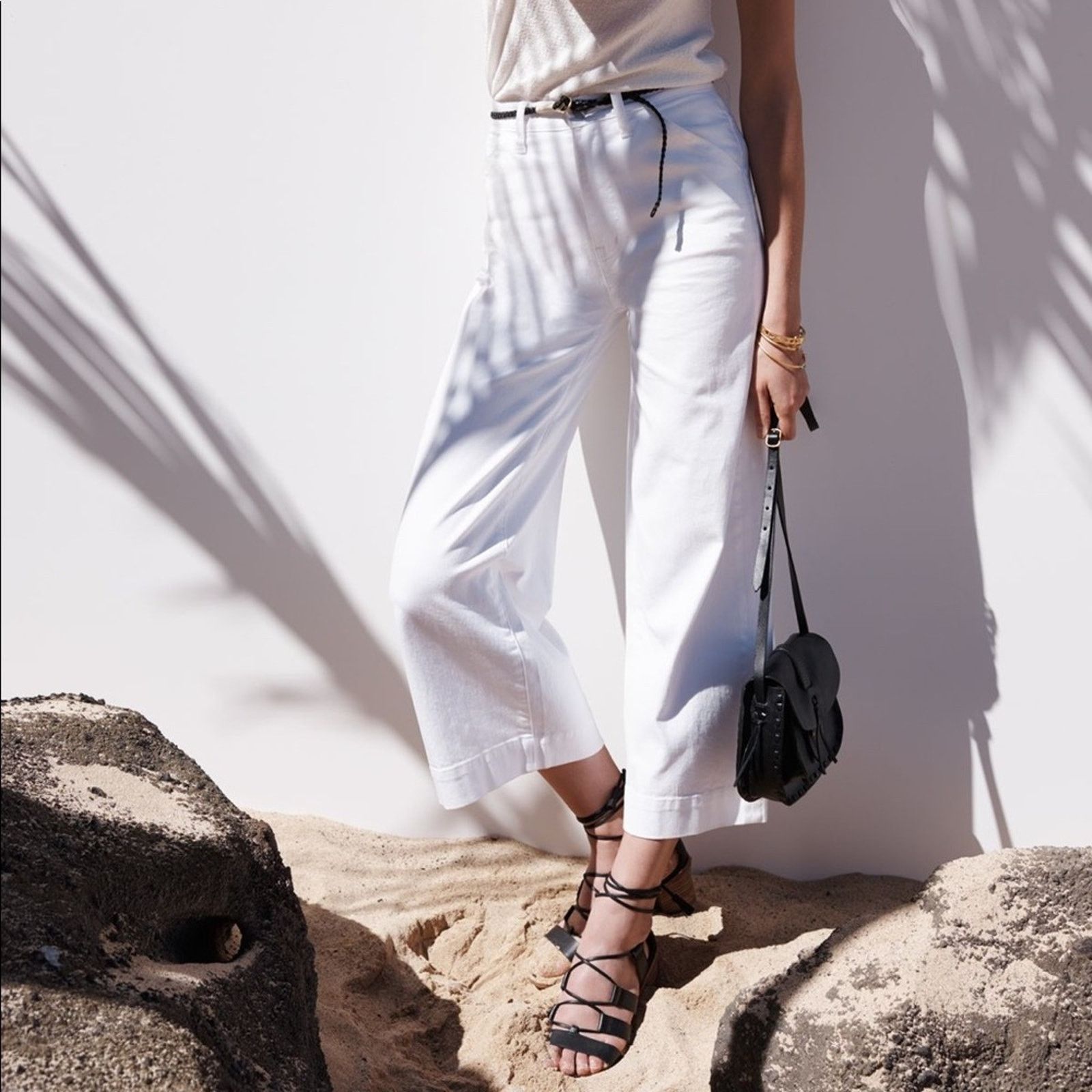Madewell Madewell Daniela block heel lace up sandal Size US 6 / IT 36 - 5 Thumbnail