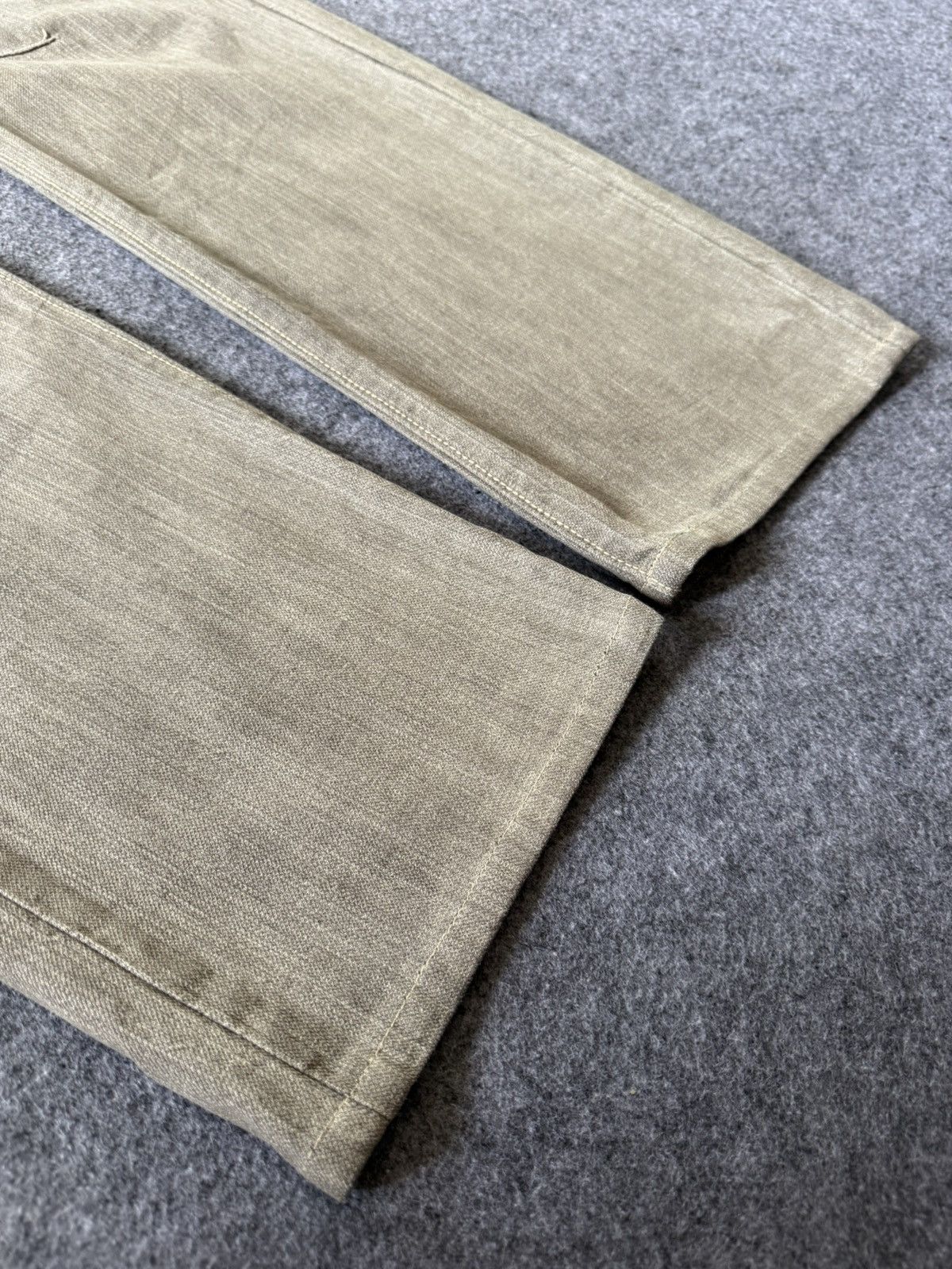 Japanese Brand × Vintage Bee Bell Japan hybrid Smokey Gray Jeans Size US 32 / EU 48 - 16 Thumbnail