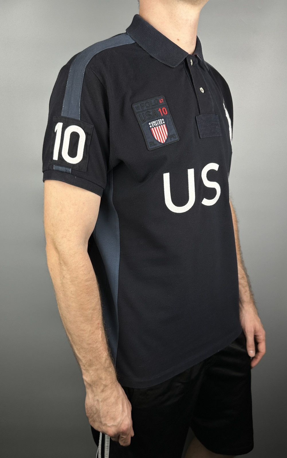 Polo Ralph Lauren Ralph Lauren USA Polo T Shirt Tee Chief Keef Rap New York Size US L / EU 52-54 / 3 - 5 Thumbnail