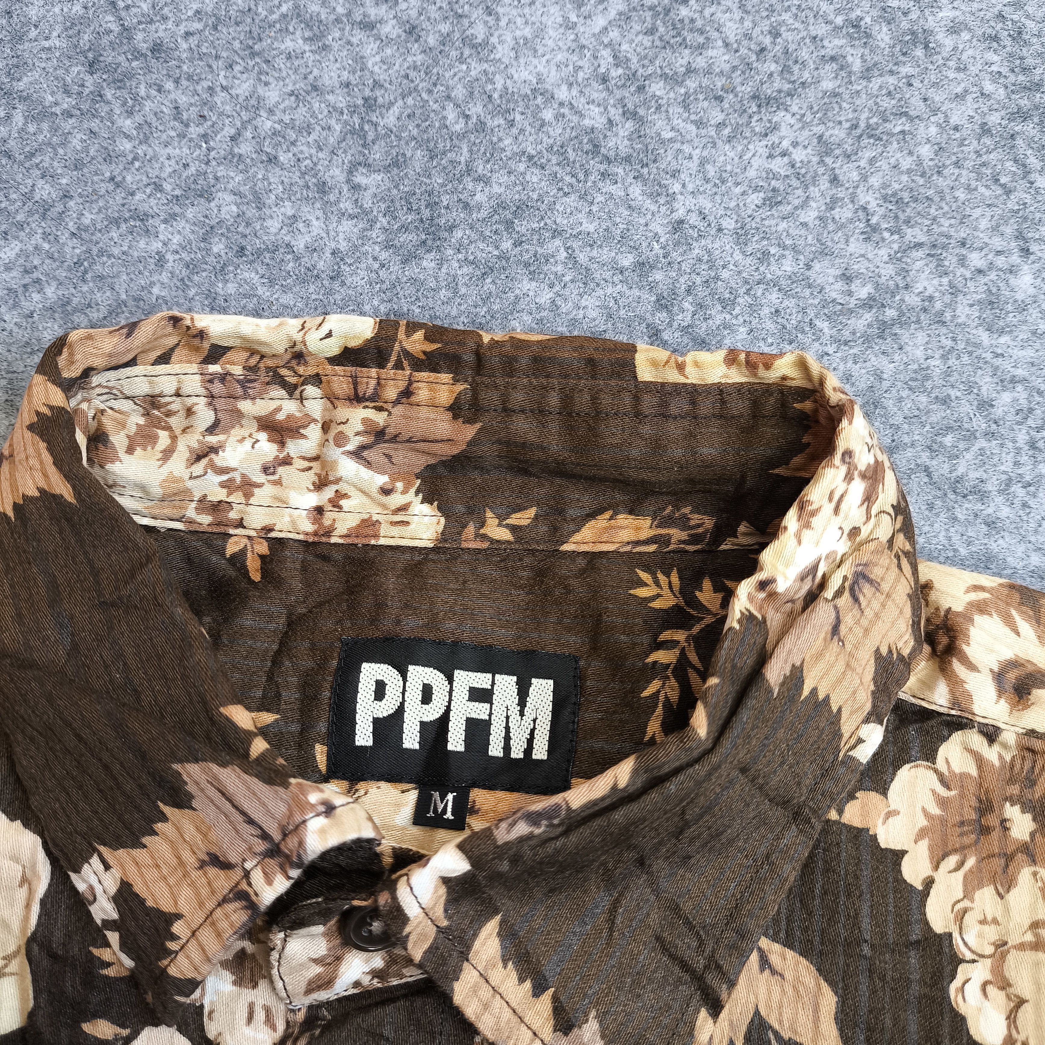 PPFM PPFM floral shirt longsleeve Size US M / EU 48-50 / 2 - 4 Thumbnail