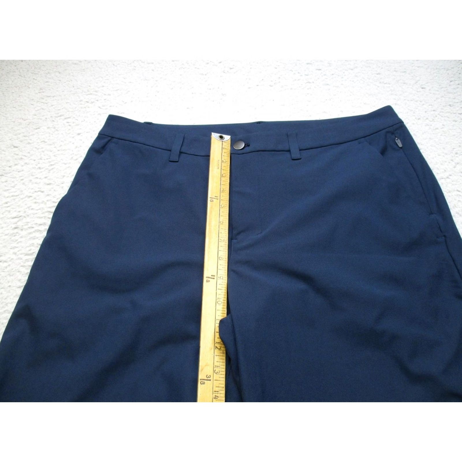 Lululemon Lululemon Pants Mens 33 Blue Woven Stretch Khakis Pockets Casual Straight Leg Size US 33 - 5 Thumbnail