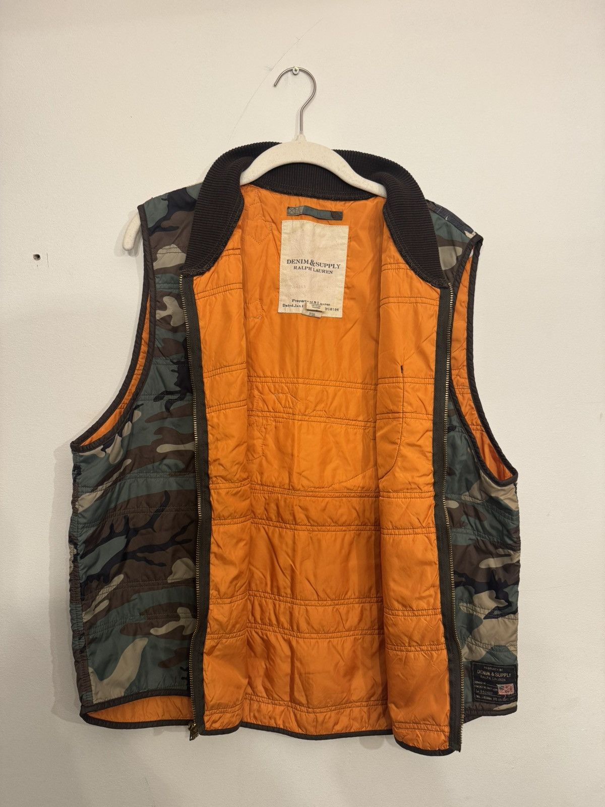 Denim & Supply Ralph Lauren Vintage Ralph Lauren Denim & Supply Nylon Vest Size US XL / EU 56 / 4 - 3 Thumbnail