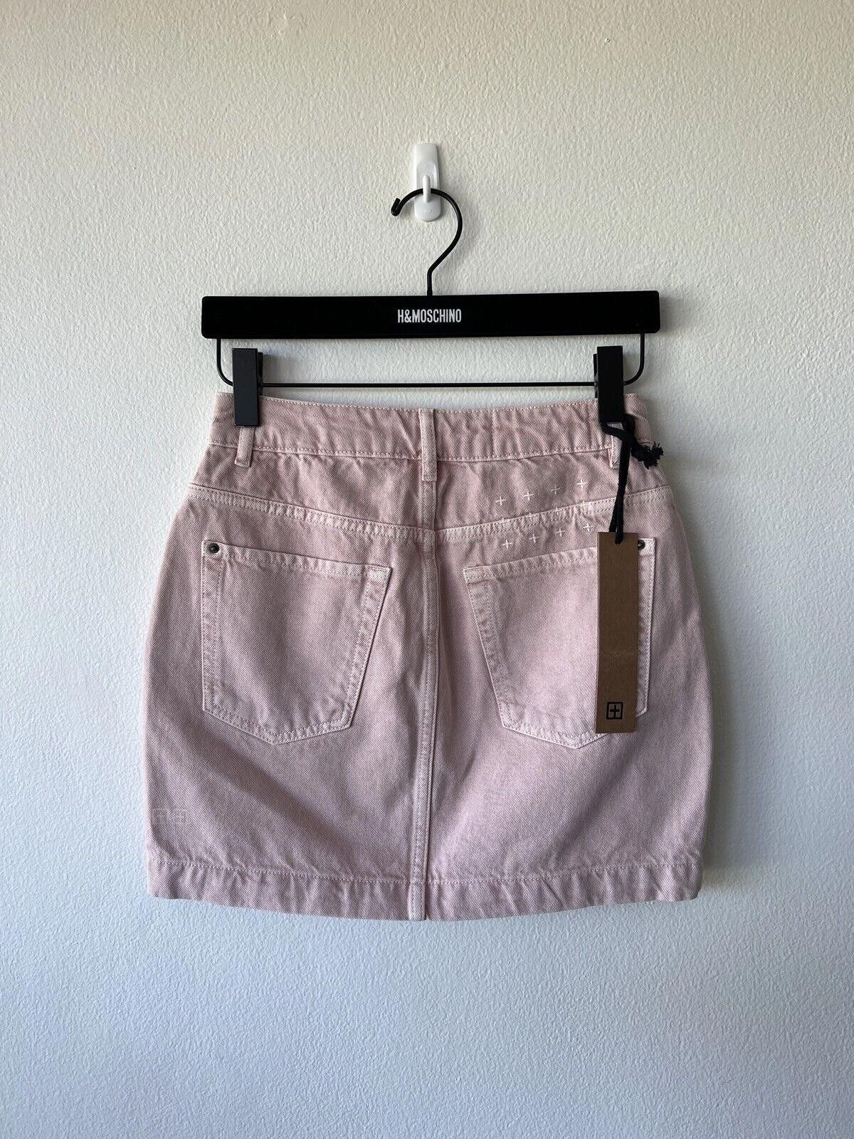 Ksubi new Ksubi womens denim skirt mini 26 small 8 super x pink Size 42" / US 20 - 3 Thumbnail