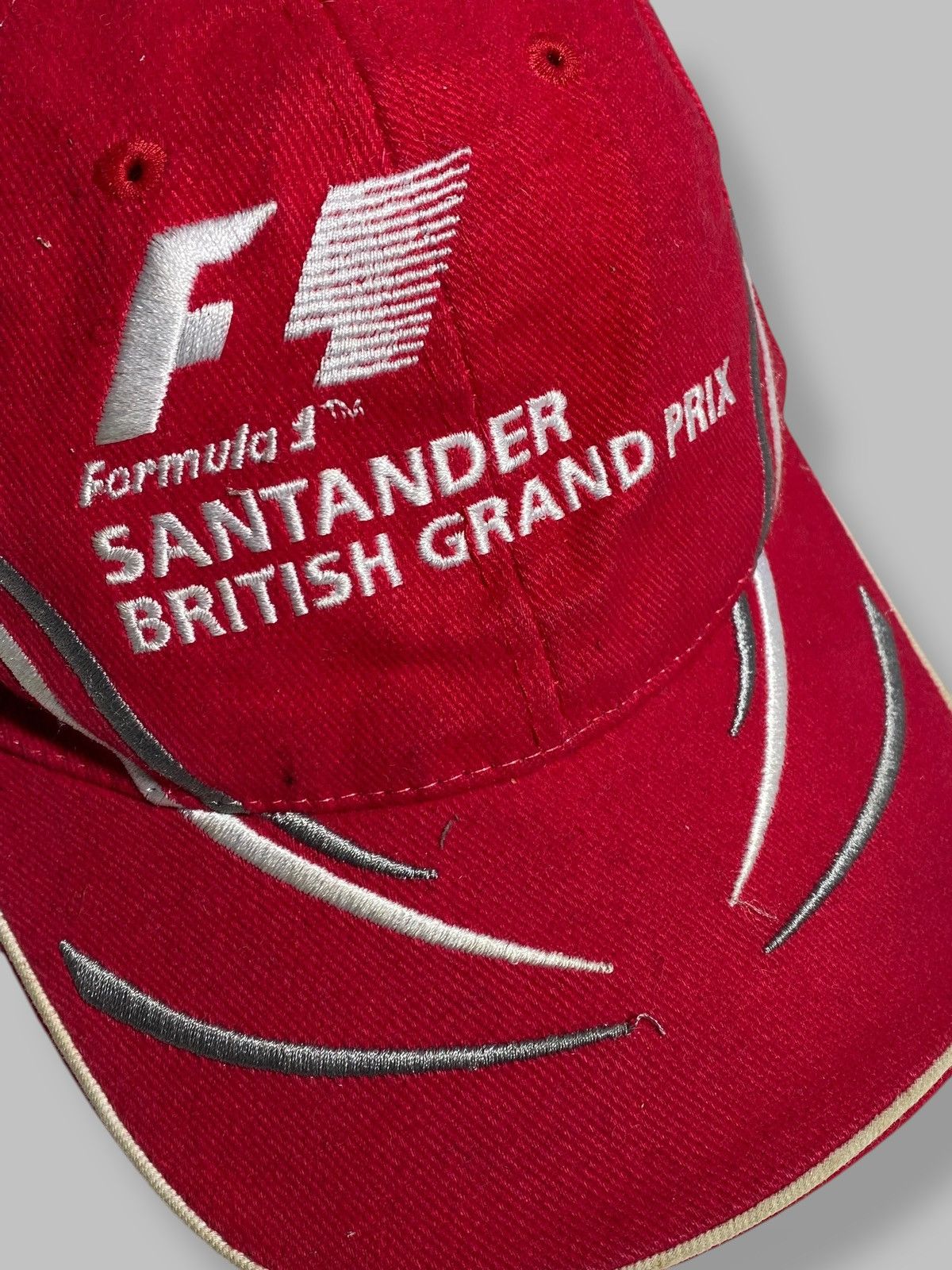 Vintage Vintage 00s F1 Santander Grand Prix Cap Hat Streetwear Style Size ONE SIZE - 4 Thumbnail