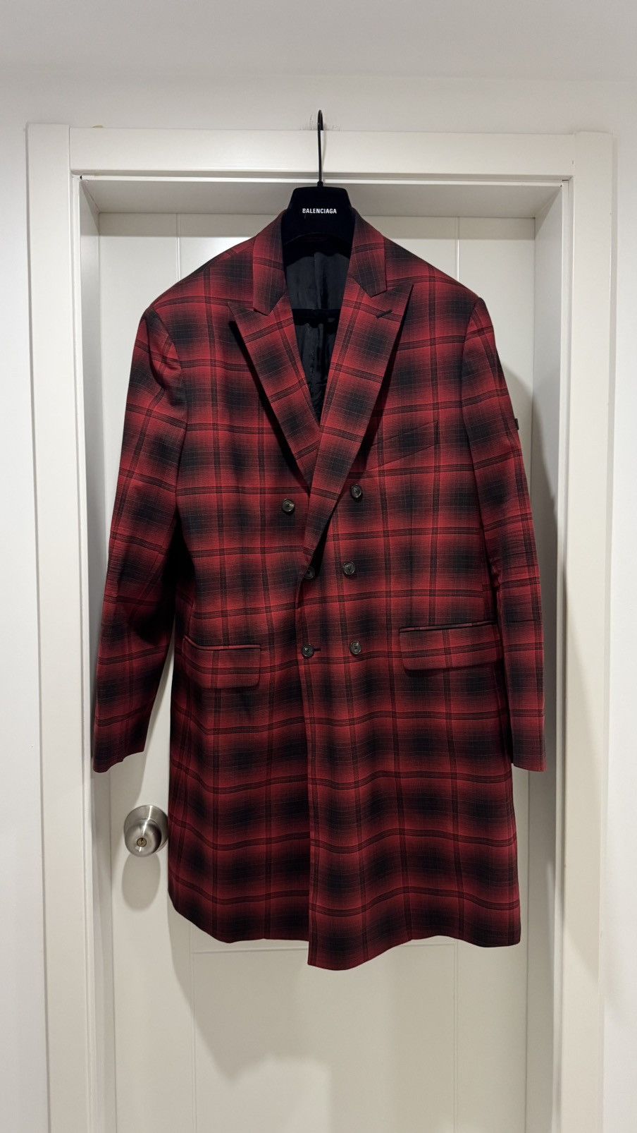 Balenciaga Balenciaga Double Breasted Overcoat Size US S / EU 44-46 / 1 - 2 Thumbnail