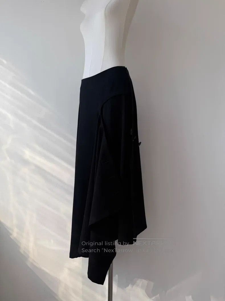 Yohji Yamamoto Yohji Yamamoto size 1 19 AW Minimalist Skirt Size 24" / US 00 / IT 34 - 3 Thumbnail