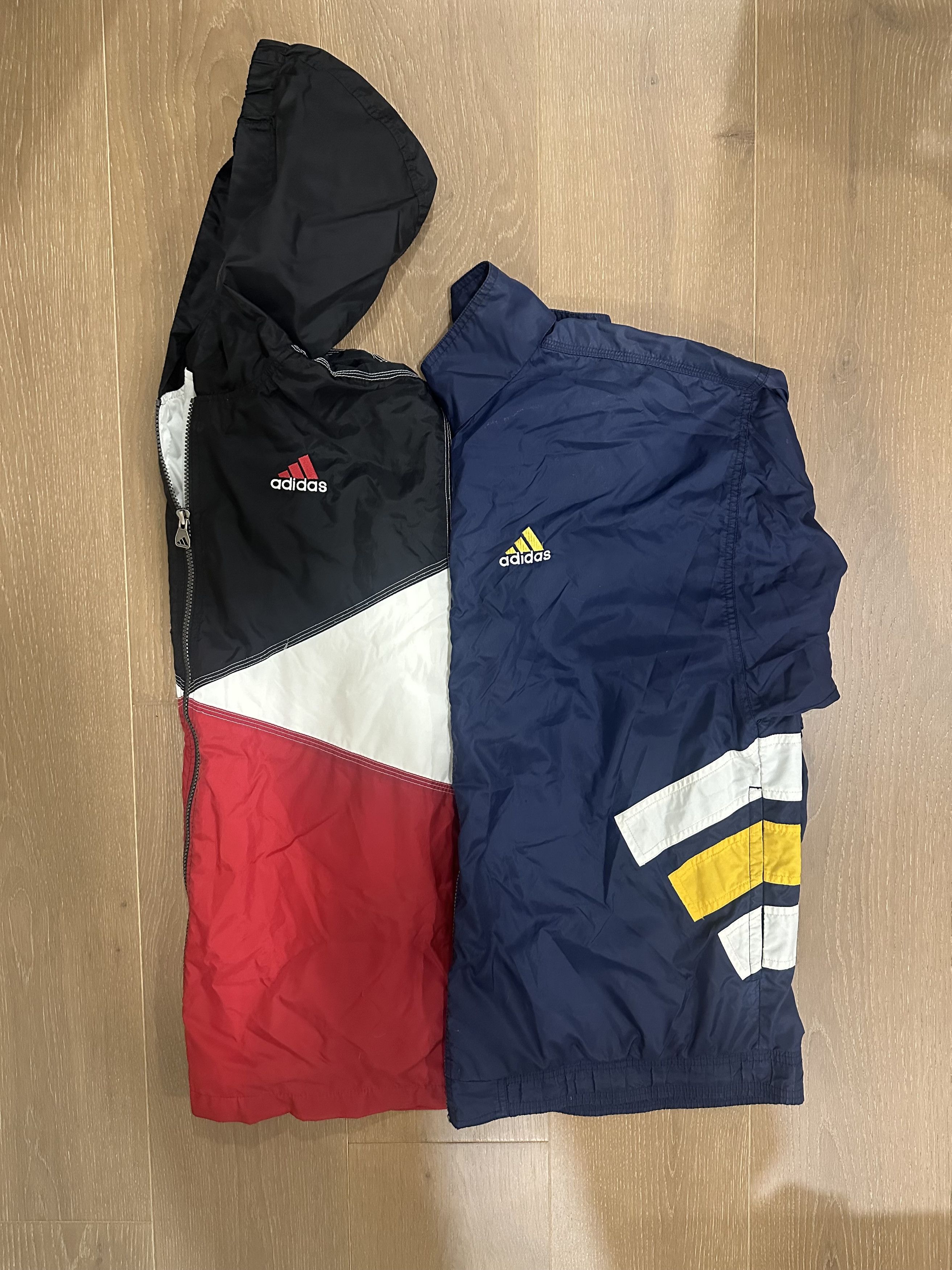 Adidas × Vintage BUNDLE Vintage Adidas Windbreakers Size US L / EU 52-54 / 3 - 1 Thumbnail