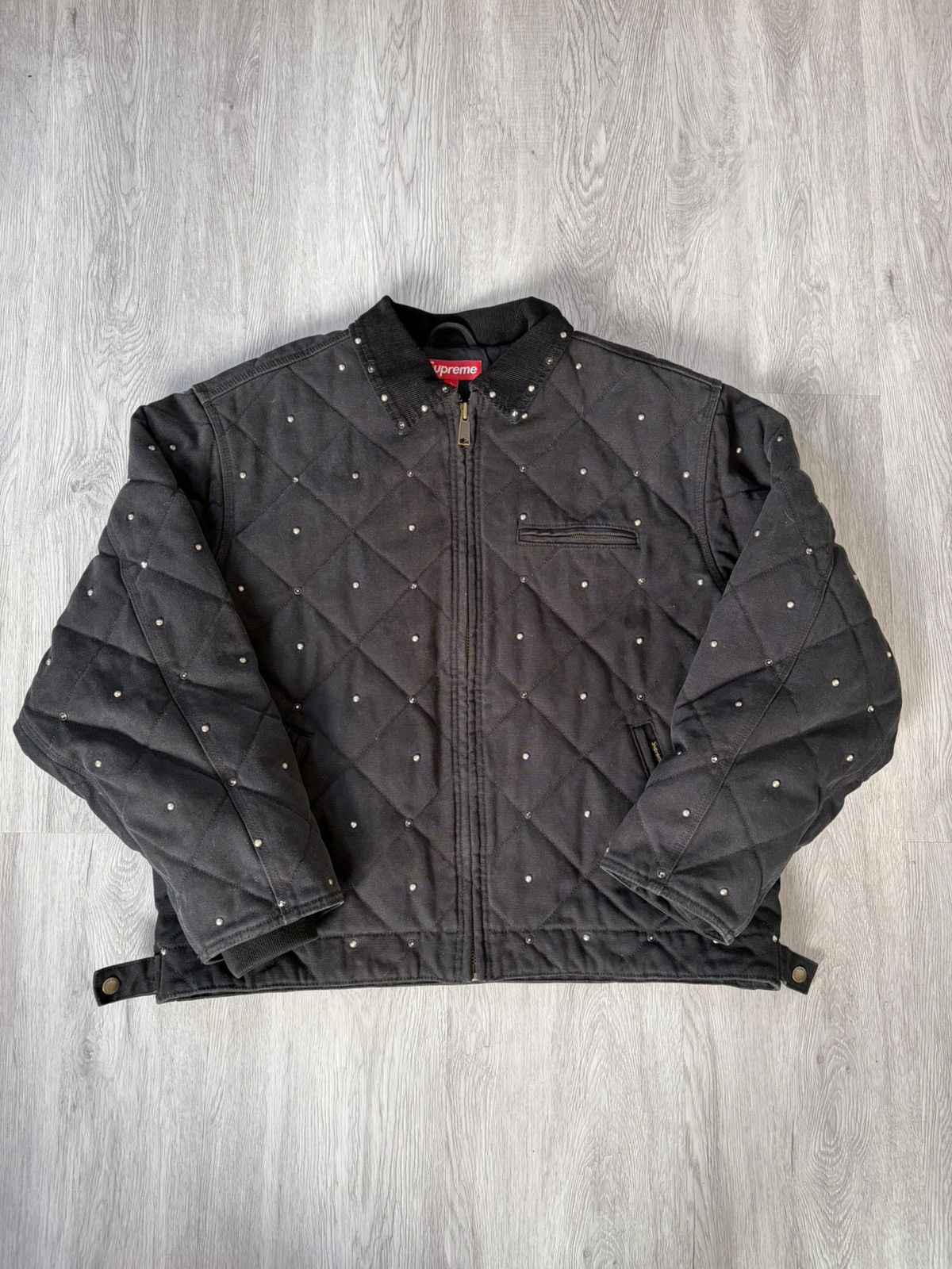 Supreme Supreme Independent Fuck The Rest Quilted Work Jacket
