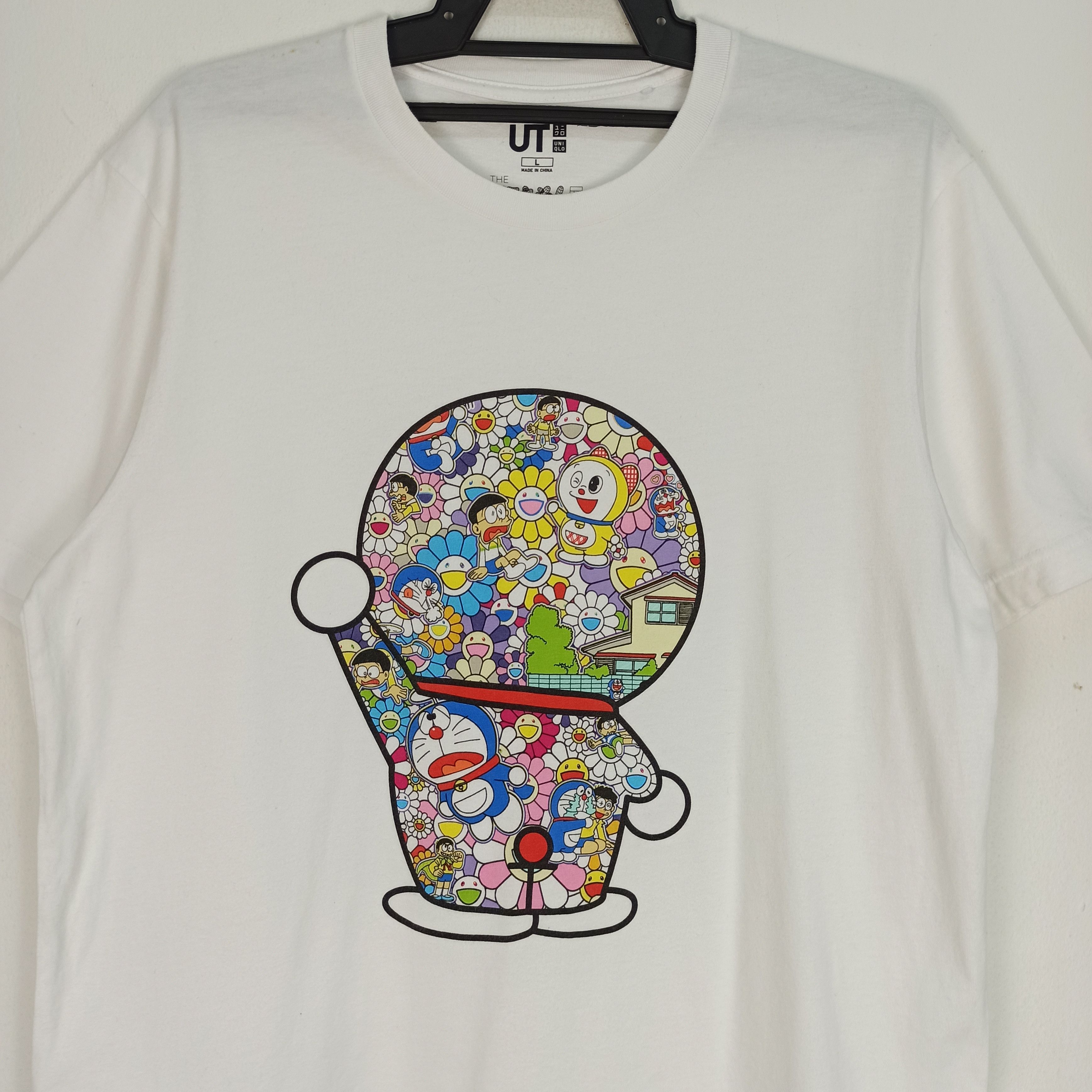 Anime Rare Doraemon X Takashi Murakami Promo Tshirt Size US L / EU 52-54 / 3 - 2 Thumbnail