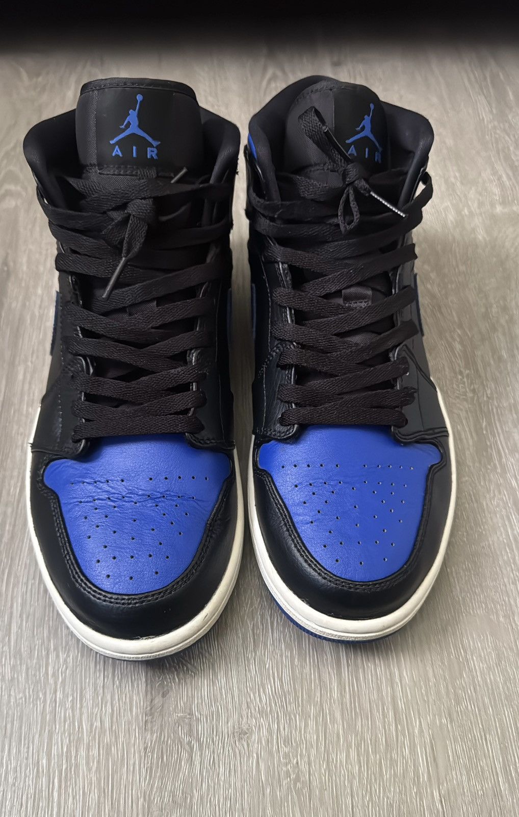 Jordan Brand Jordan 1 Mid Royal Blue Size US 10 / EU 43 - 3 Thumbnail