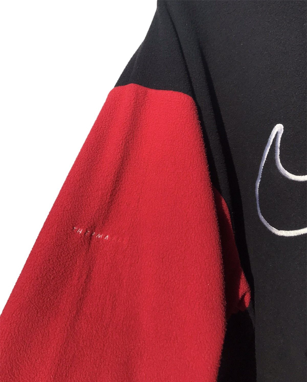 Nike Vintage 90’s Nike Premier Big Swoosh Quarter Zip Fleece Size US L / EU 52-54 / 3 - 8 Thumbnail