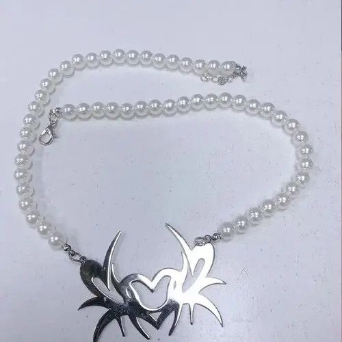 Jewelry Fashion Pearl Chains Choker Collar Punk Size ONE SIZE - 4 Thumbnail