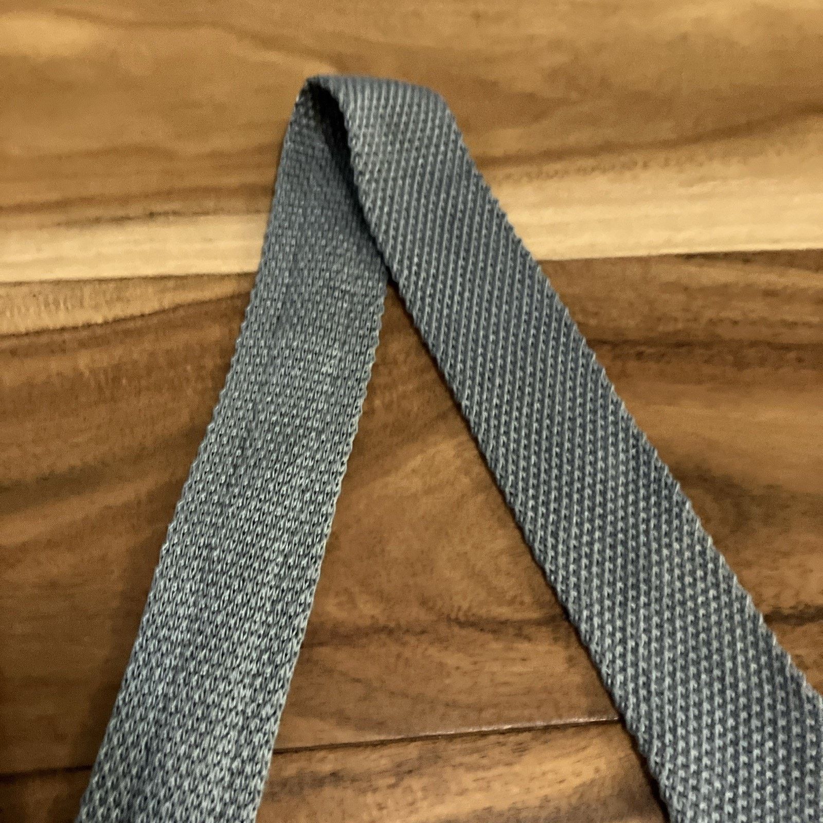 Other Vtg Knit Tie Square End Gray Chariot Emblem 1980s Academia Size ONE SIZE - 19 Thumbnail