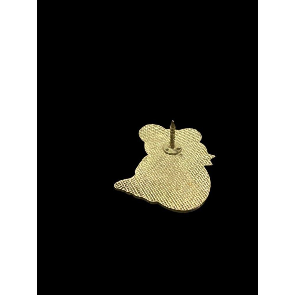 Jewelry × Vintage Vintage Koala Bear with Pink Bow Enamel Brooch Pin Size ONE SIZE - 3 Thumbnail