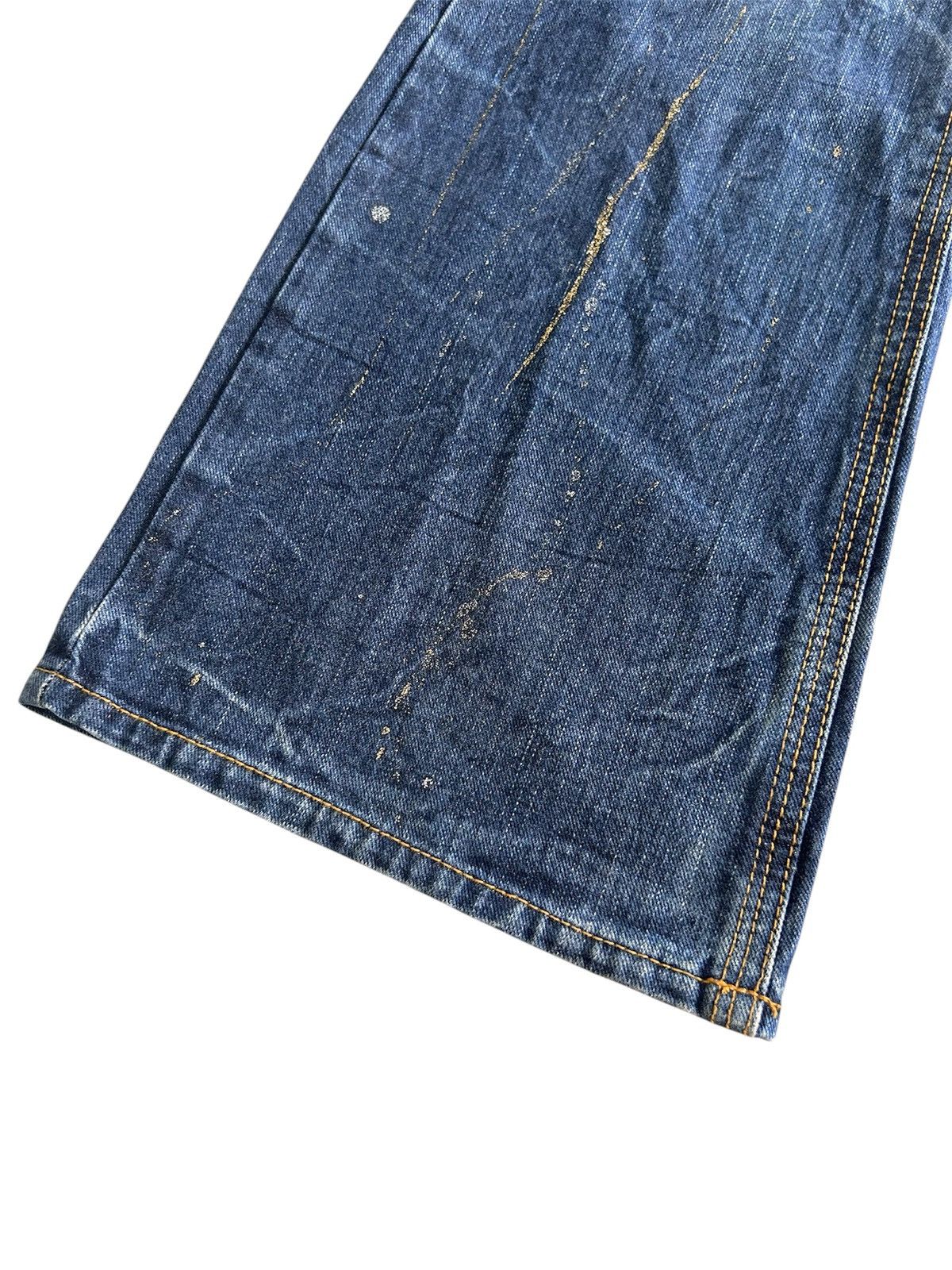 Japanese Brand × Vintage Vintage Japanese Distressed Denim Skull Patches Jeans Size US 35 - 8 Thumbnail