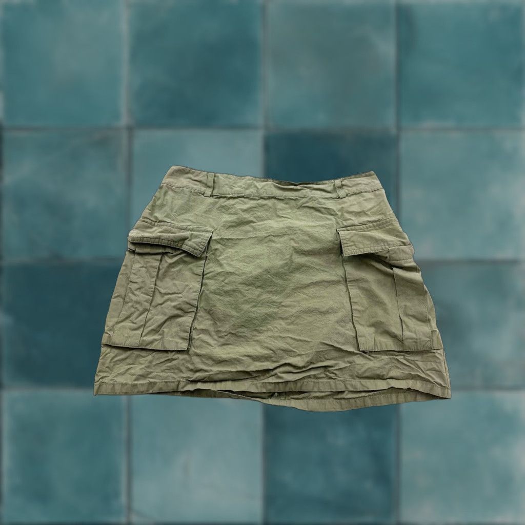 Vintage Elodie Skirt Women’s M Medium Green Cargo Mini Gorpcore Trail Size 32" / US 10 / IT 46 - 1 Thumbnail