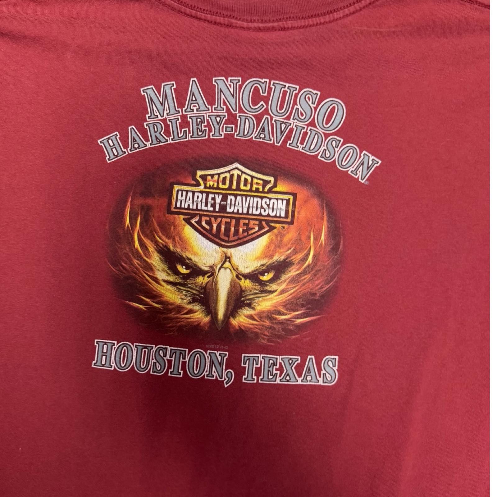 Harley Davidson Harley Davidson Houston Texas — 2XL — Size US XXL / EU 58 / 5 - 4 Thumbnail