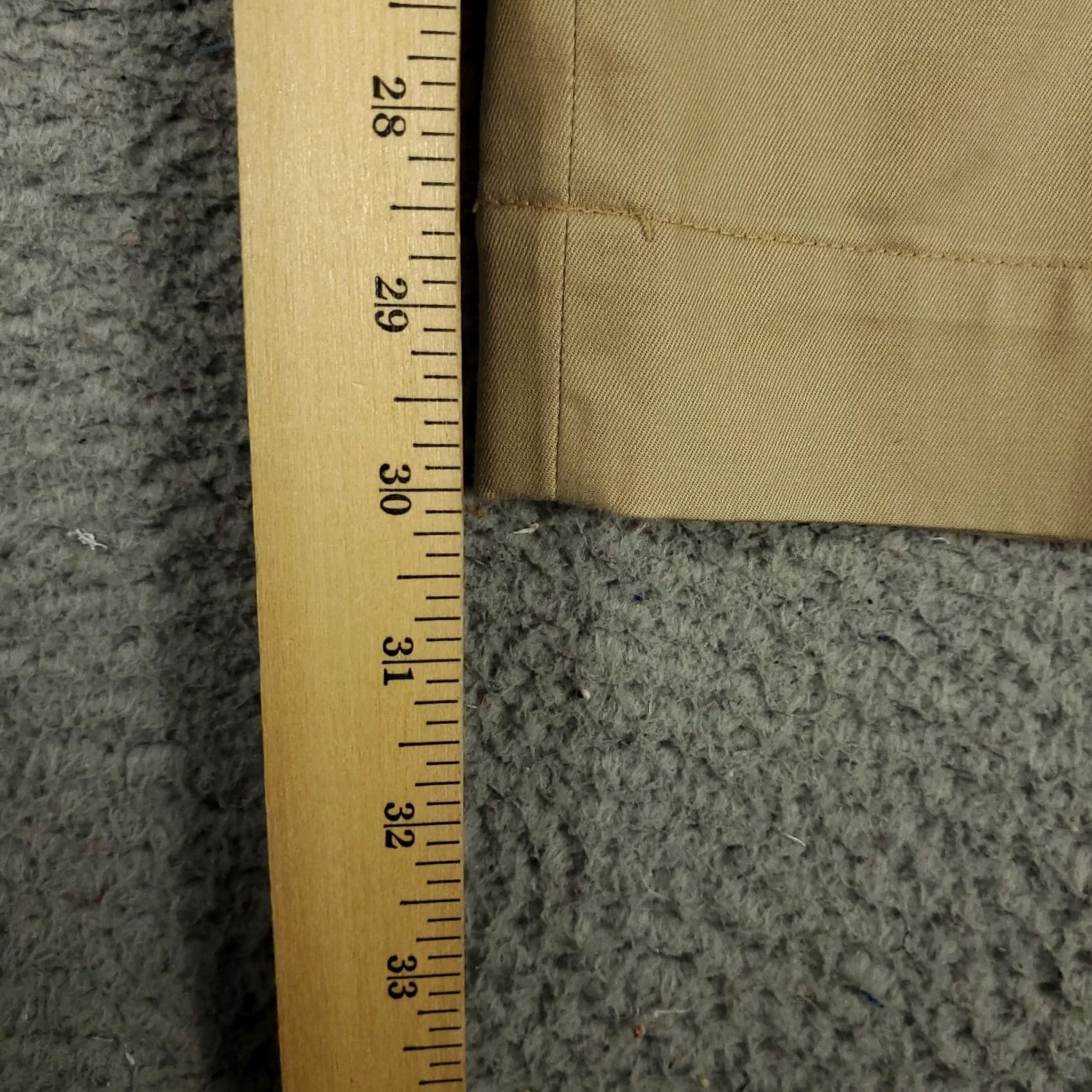 Brooks Brothers Brooks Brothers Pants Mens 42x30 Beige Regular Flat Front Chino Trousers Size US 42 / EU 58 - 5 Thumbnail