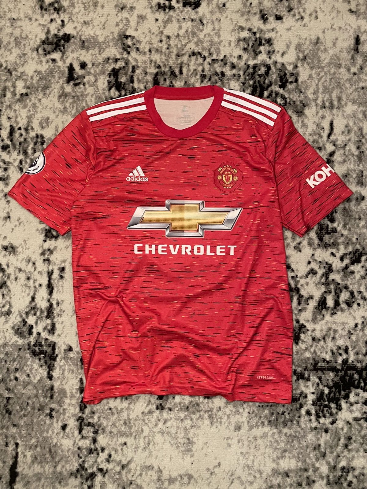 Adidas Adidas Vintage Jersey Manchester United Chevrolet Soccer Y2k Size US L / EU 52-54 / 3 - 1 Thumbnail