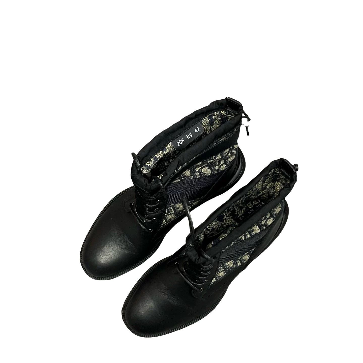 Dior Dior Oblique Jacquard Leather Boots 42 Size US 9 / EU 42 - 1 Thumbnail