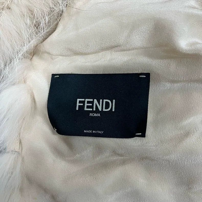 Fendi Fendi Crimson Fox Fur Shawl Cloak Size XS / US 0-2 / IT 36-38 - 5 Thumbnail