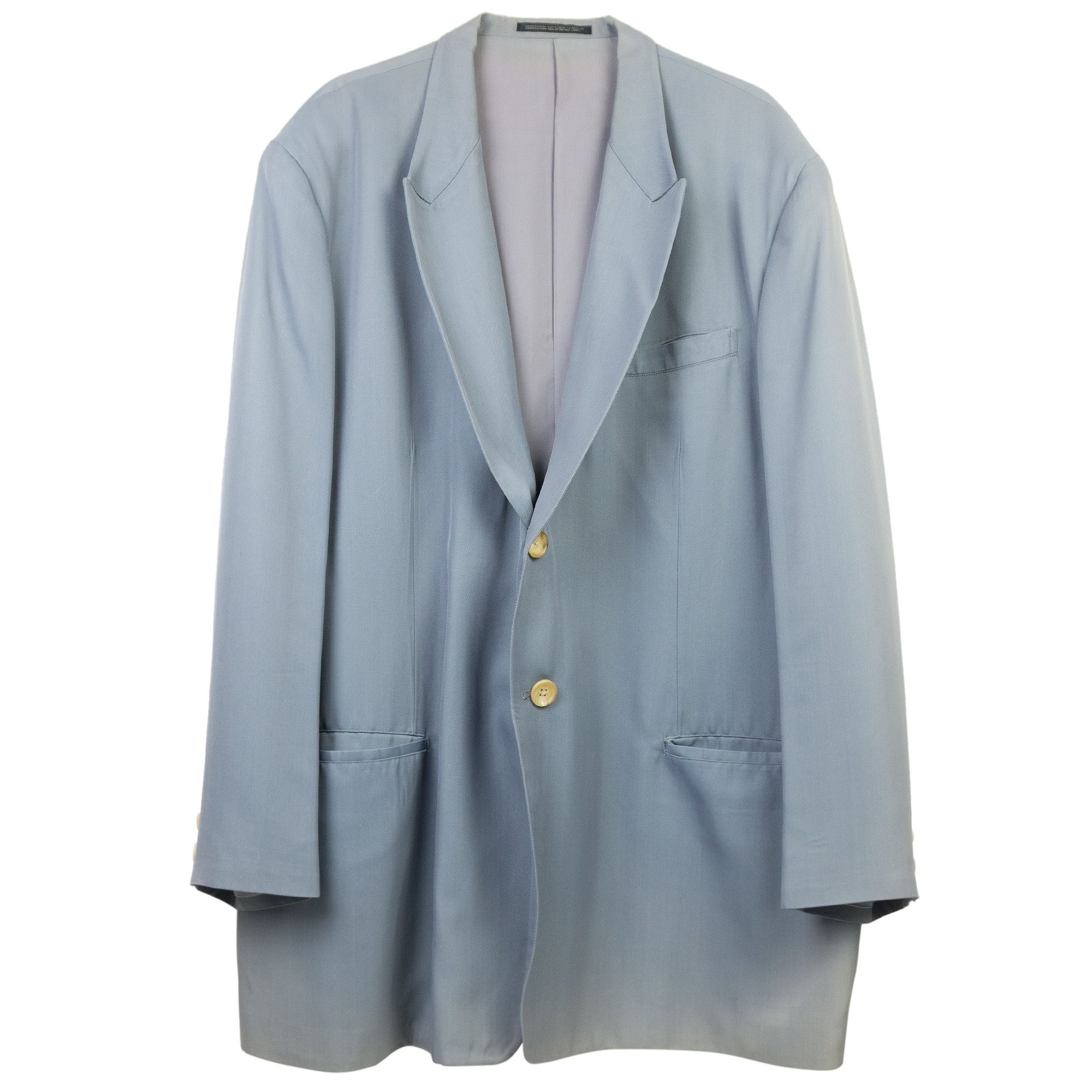 Yohji Yamamoto Yohji Yamamoto Pour Homme 80's Blazer Size US L / EU 52-54 / 3 - 2 Thumbnail