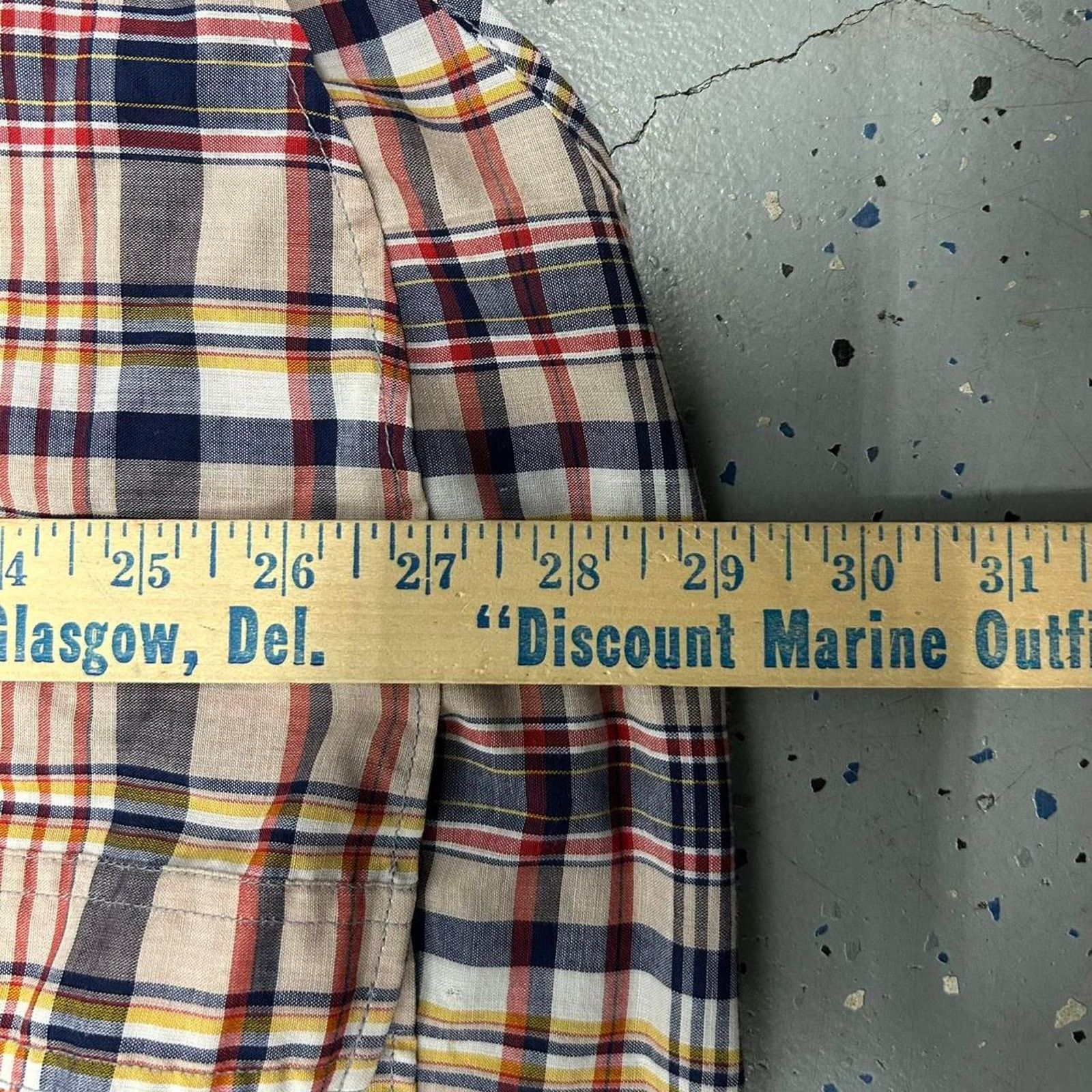 Other VTG 80s plaid flannel shirt Size US L / EU 52-54 / 3 - 5 Thumbnail