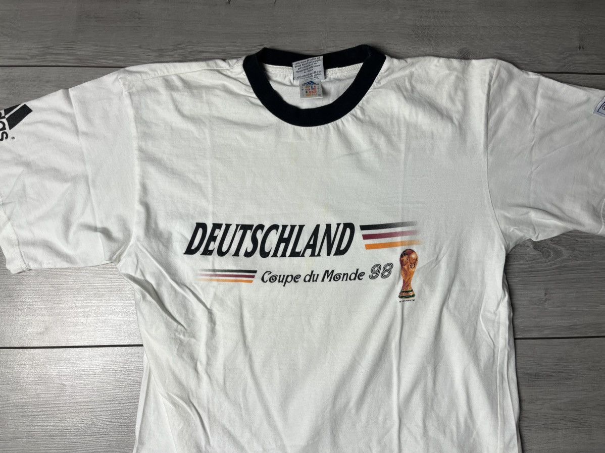 Band Tees Vintage Deutschland coupe du monde Tshirt 98 size Large Size US L / EU 52-54 / 3 - 3 Thumbnail