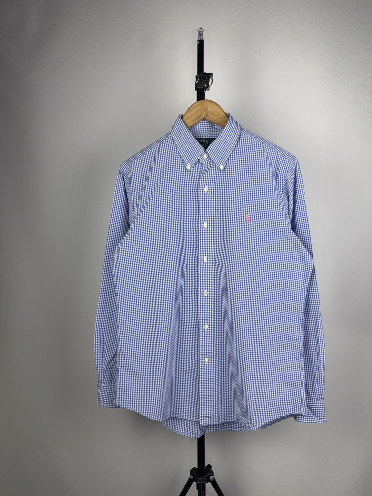 Designer × Polo Ralph Lauren Vintage 90s Polo Ralph Lauren Shirt Mens Plaid Button Down Size US M / EU 48-50 / 2 - 1 Thumbnail