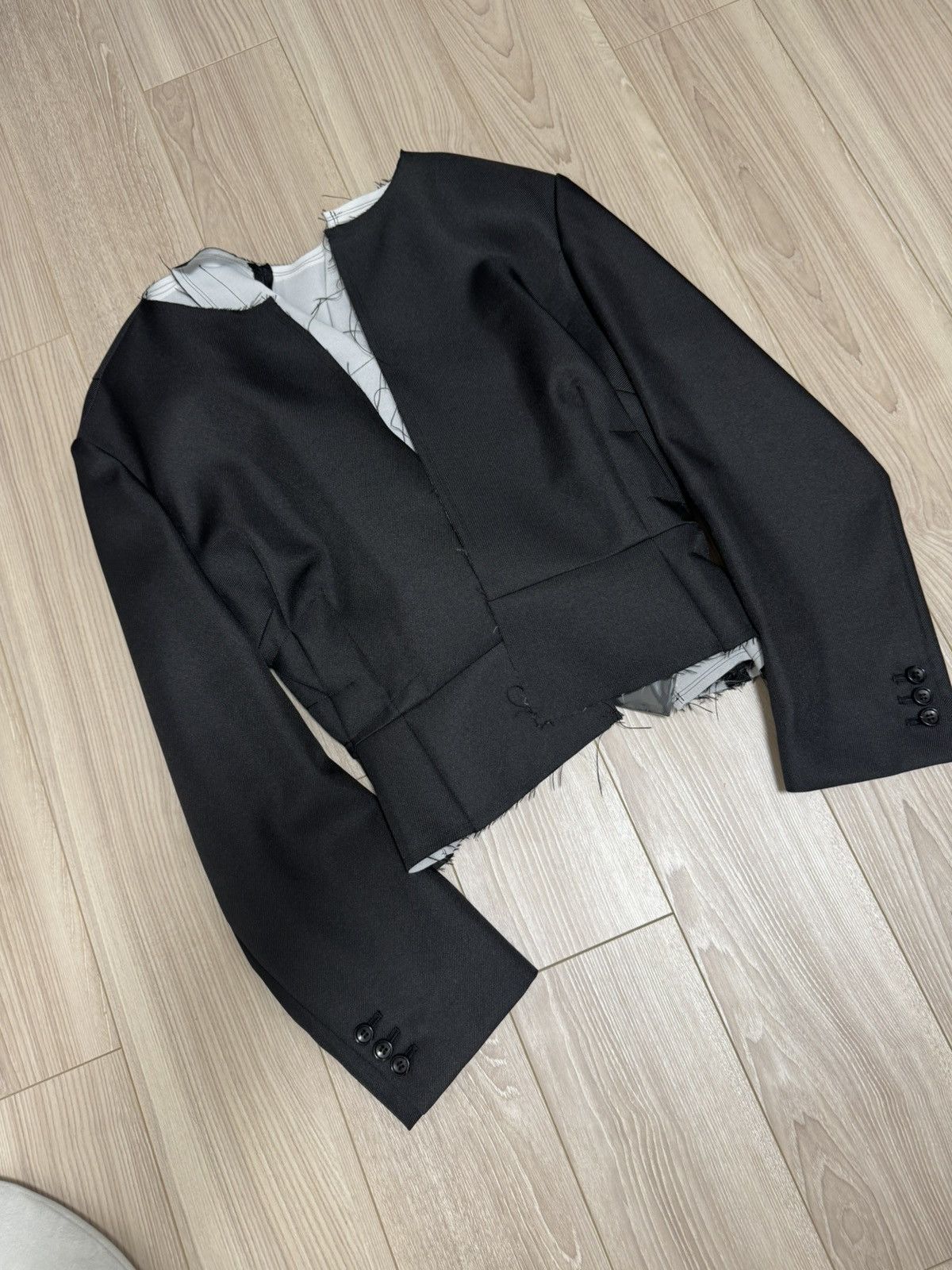 Comme des Garcons Comme des Garçons AD2023 Origami Shirred Structural Jacket Size M / US 6-8 / IT 42-44 - 7 Thumbnail