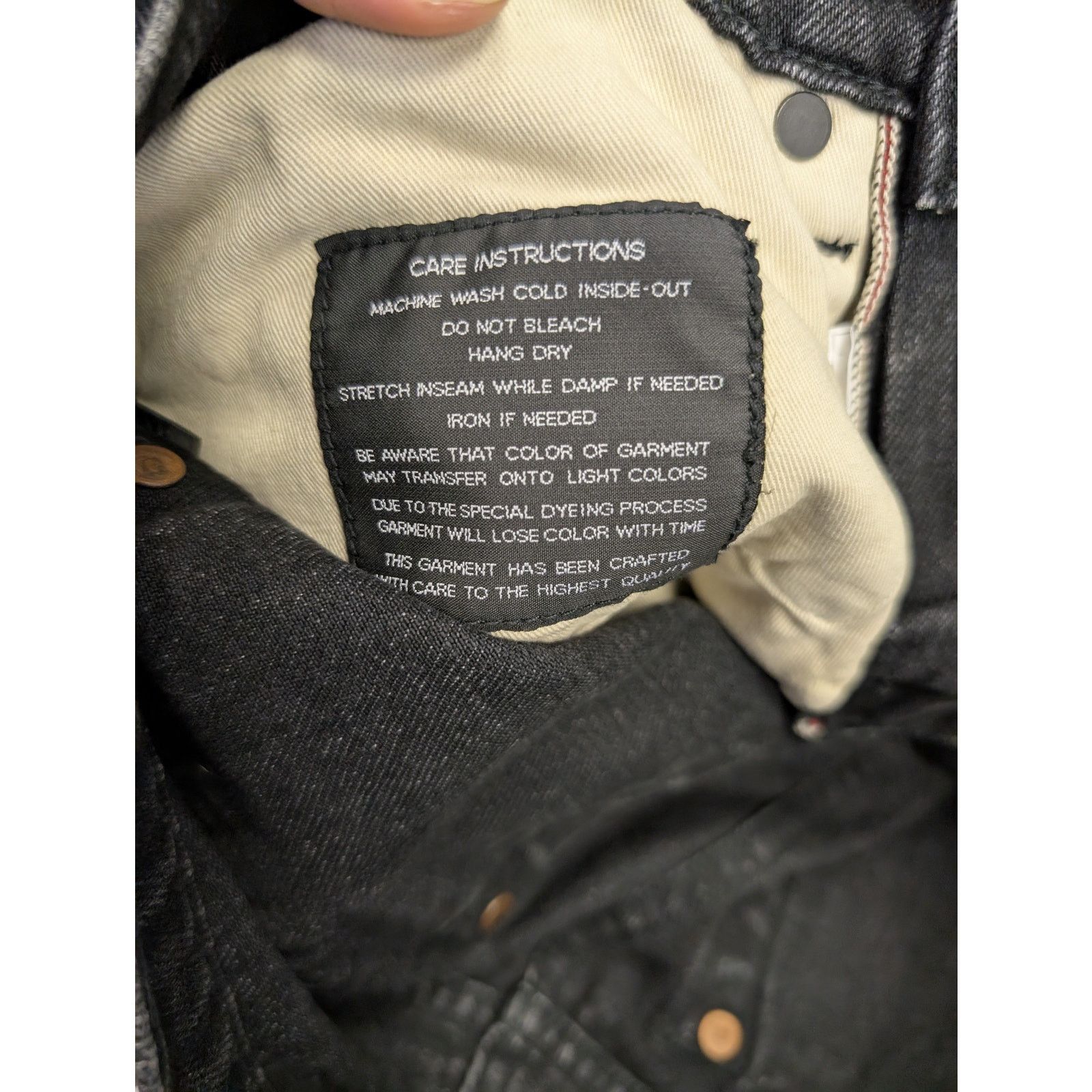 Tom Ford o1rshd1 Slim Denim Jeans in Black Size US 30 / EU 46 - 16 Thumbnail