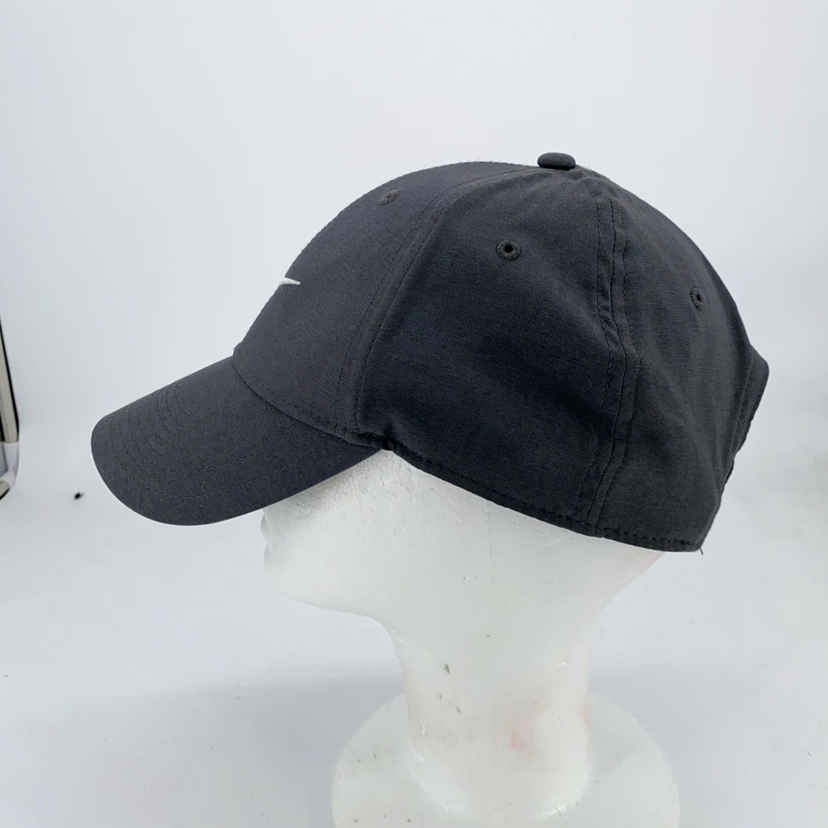 Nike Nike Hat Cap Strap Back Dri-FIT Legacy91 Lightweight Mens One Size Gray Adjustable Breast: breathable moisture-wicking microfiber baseball cap Size ONE SIZE - 4 Thumbnail