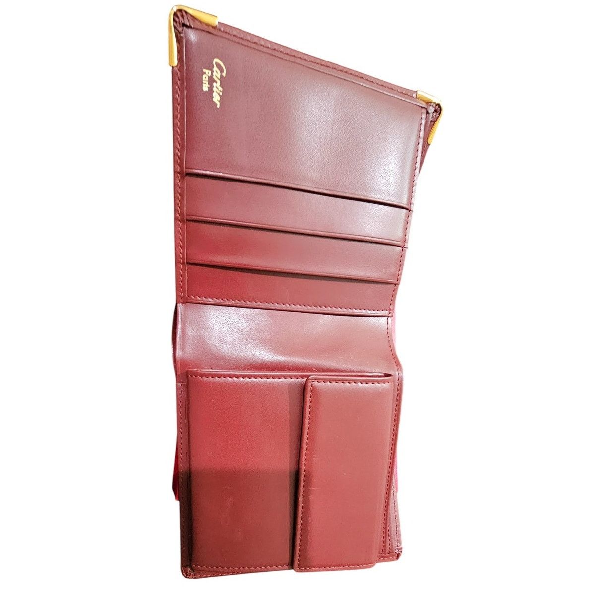 Cartier Cartier Bifold Wallet Vintage Must de Cartier Bordeaux Size ONE SIZE - 7 Thumbnail