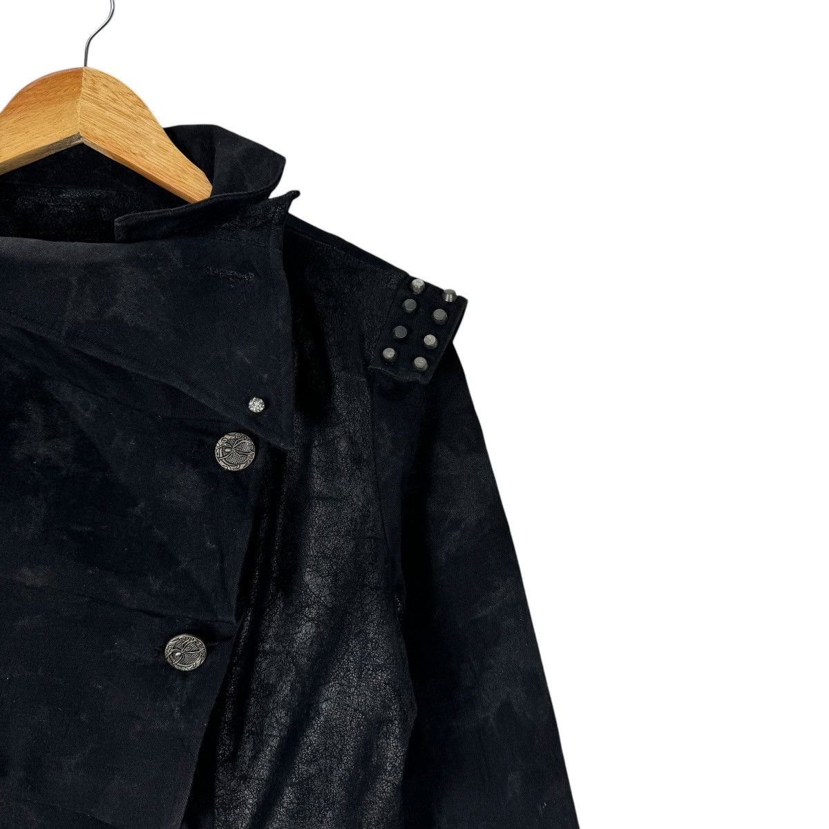If Six Was Nine × Japanese Brand ☀️PUNKRAVE GOTH PUNK SKULL BUTTON JACKET Size XL / US 12-14 / IT 48-50 - 7 Thumbnail