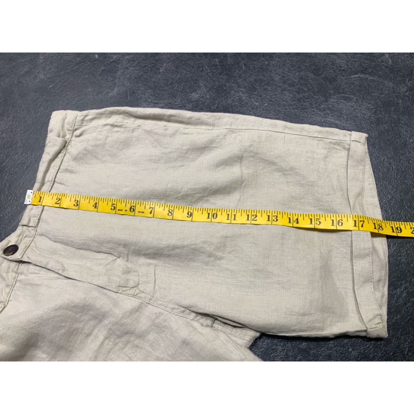 Vintage VINTAGE CHEVIGNON Cargo Shorts 34 Beige Denim 80s 90s Mens Size US 34 / EU 50 - 6 Thumbnail