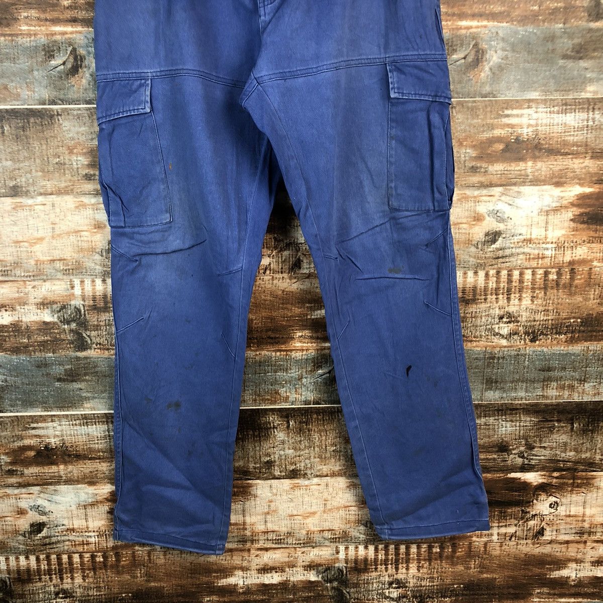 Other DL Woods Blue Cargo Multipocket Pants #C619 Size US 31 - 6 Thumbnail