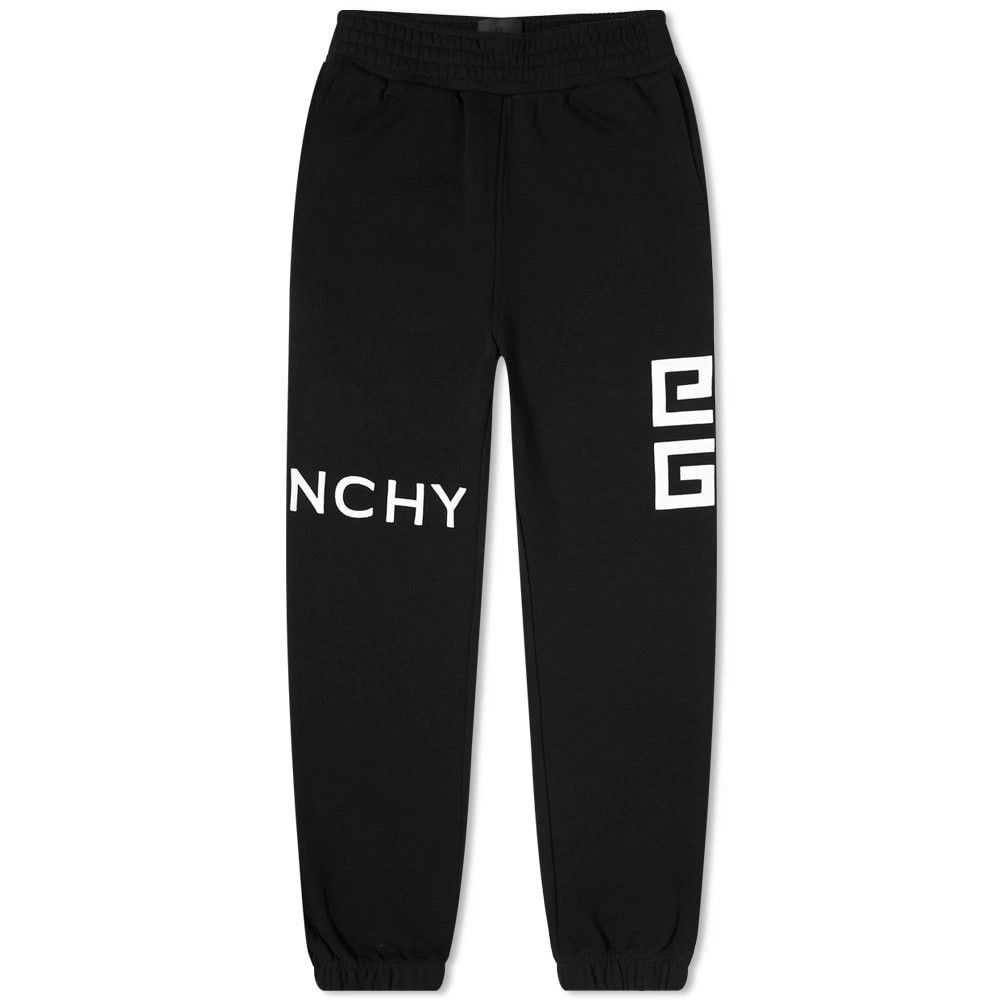 Givenchy o1srvl11e0725 4G Logo Sweat Pants in Black Size US 38 / EU 54 - 1 Preview