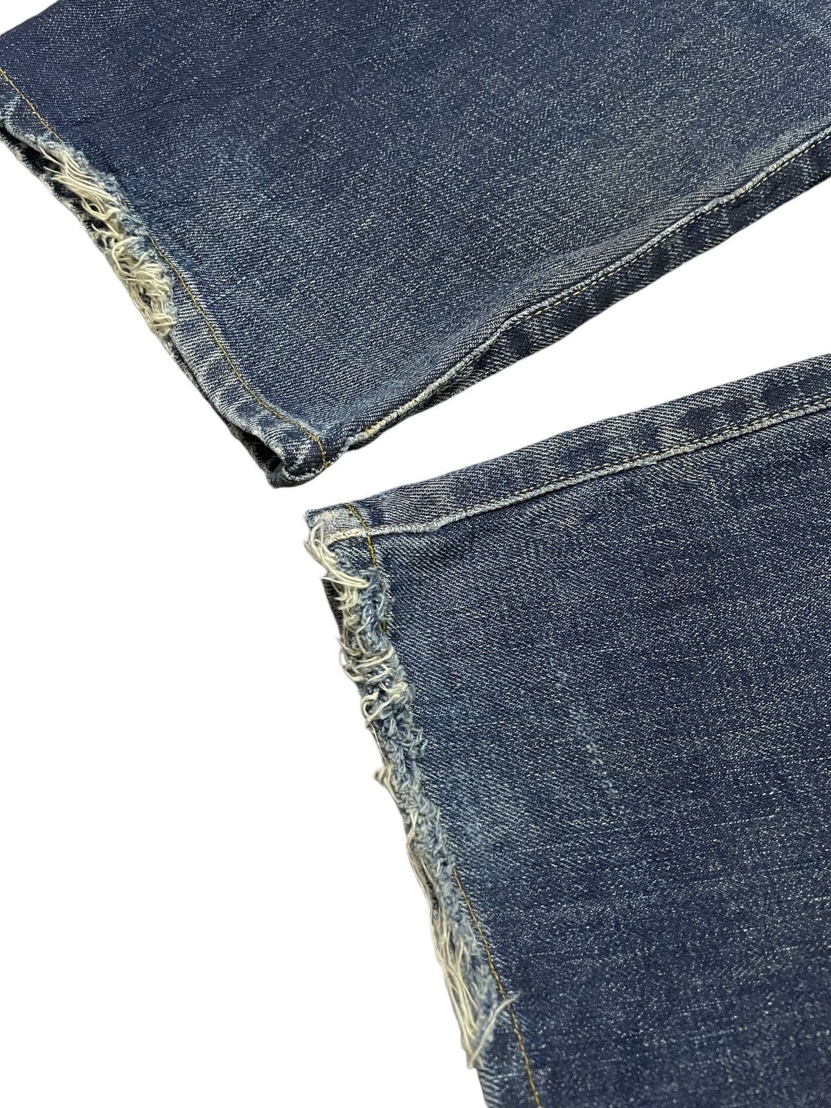 Edwin × Hysteric Glamour Vintage Edwin E Function Spiral Cut Loose Jeans Size US 30 / EU 46 - 13 Thumbnail