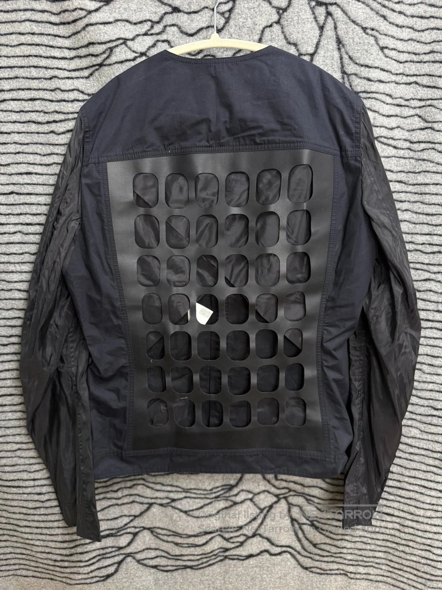 Rick Owens Rick Owens Mesh Leather Collarless Jacket. Size US L / EU 52-54 / 3 - 1 Thumbnail