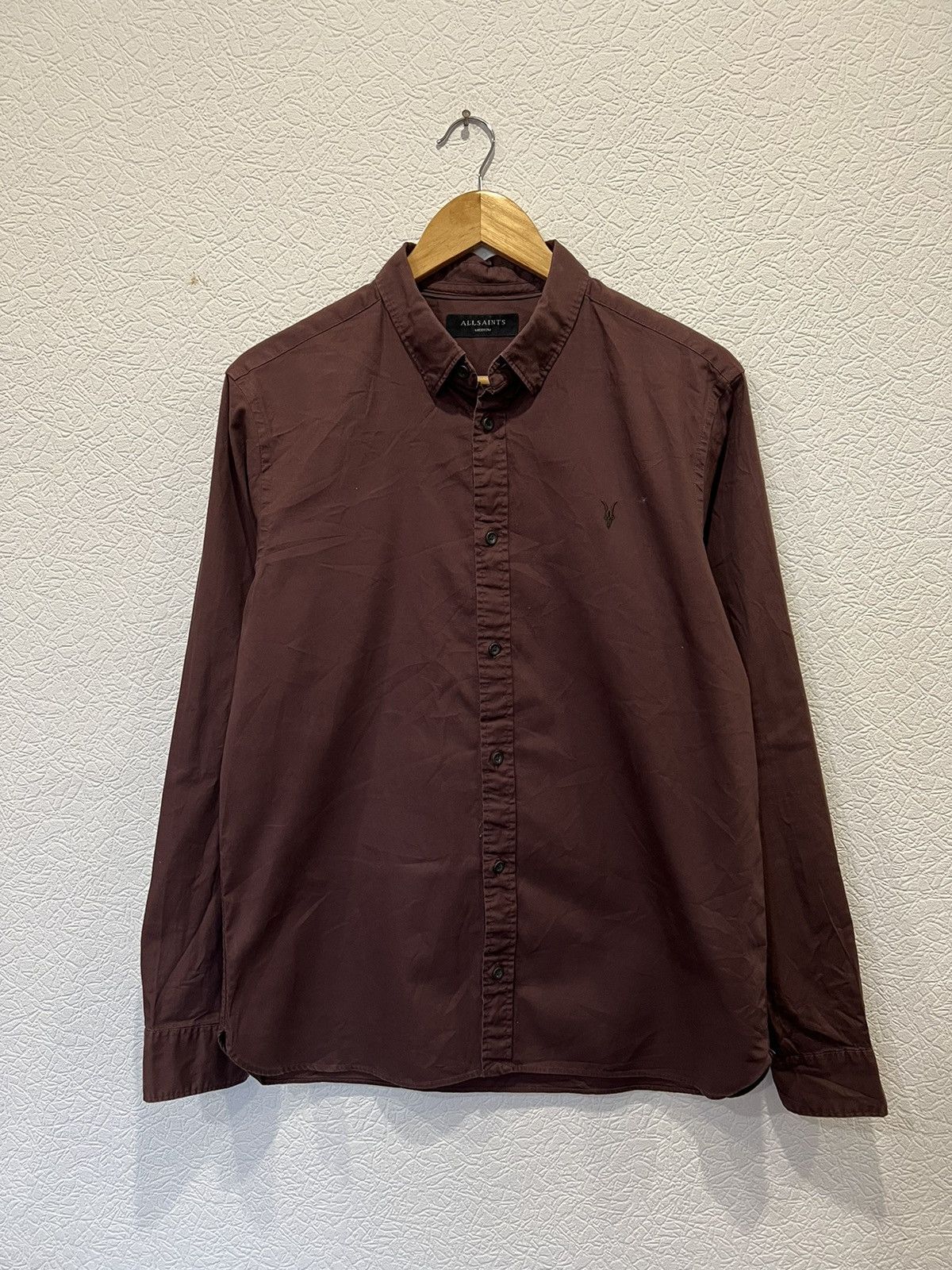 Allsaints Allsaints Cherry Shirt Classic Size US M / EU 48-50 / 2 - 1 Thumbnail