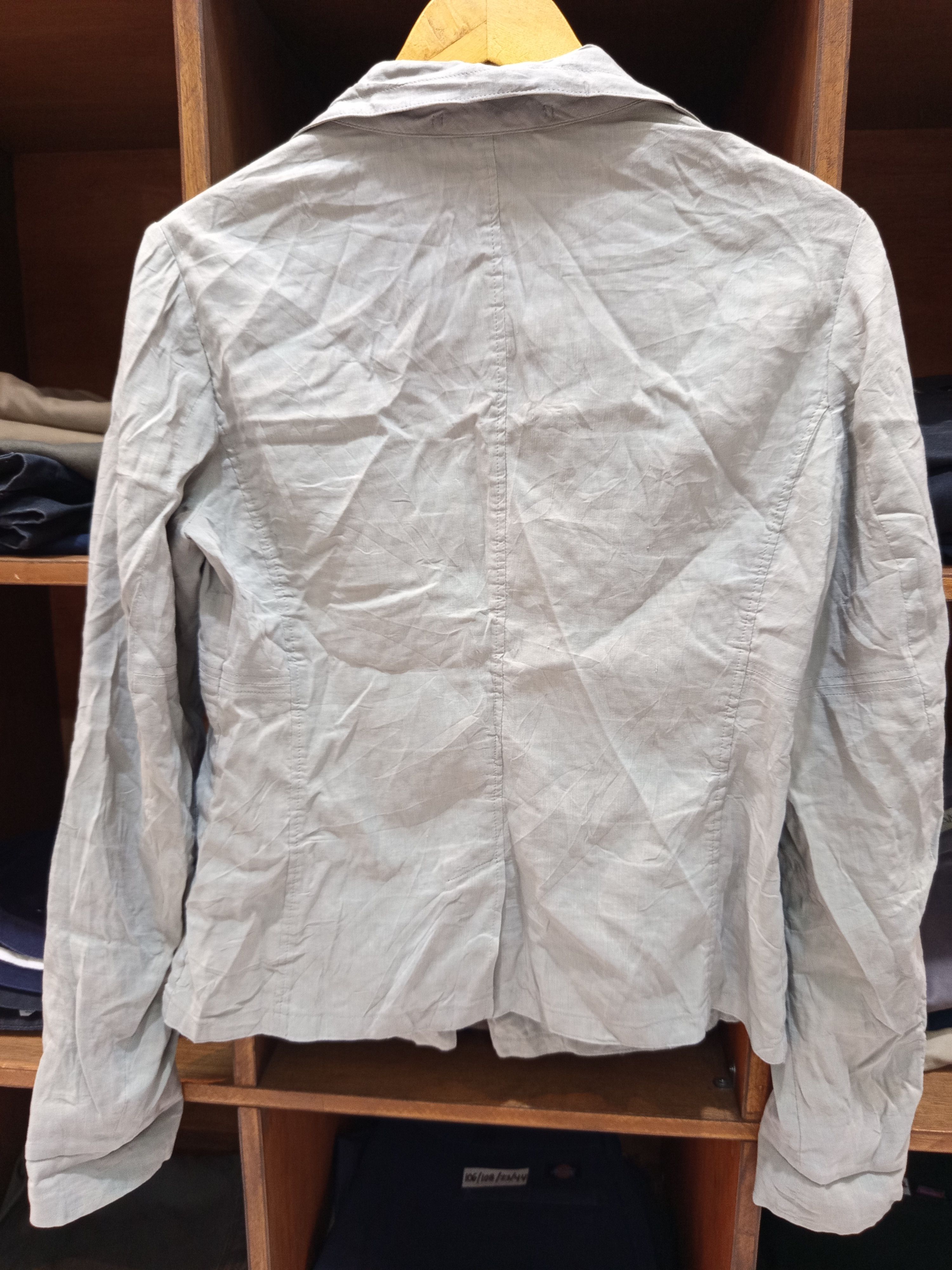 Dries Van Noten Dries Van Noten Linen Silk Blazer Size S / US 4 / IT 40 - 7 Thumbnail