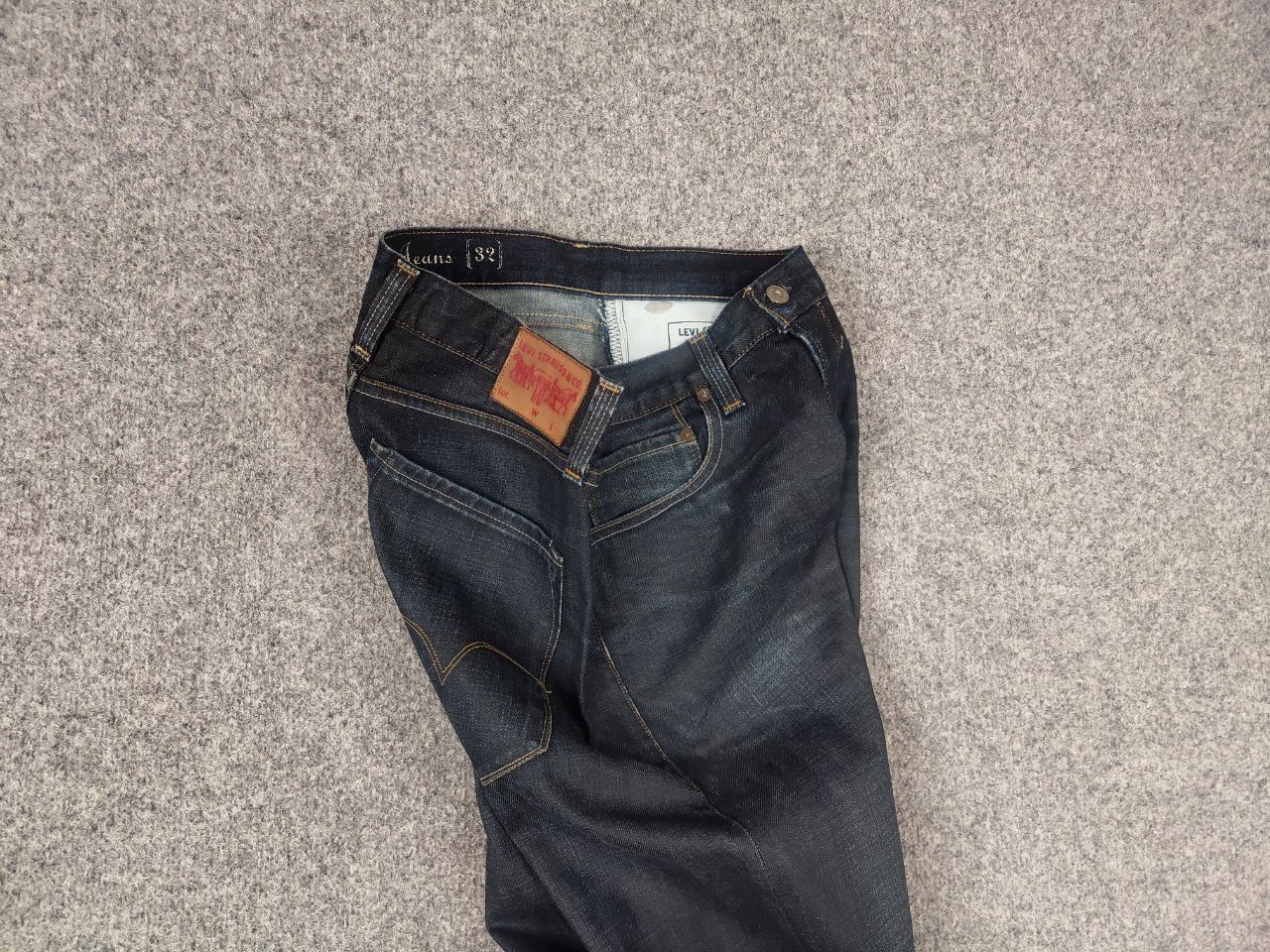 Levi's Vintage Levis Dark Waxed Denim Jeans if six was nine style Size US 32 / EU 48 - 11 Thumbnail