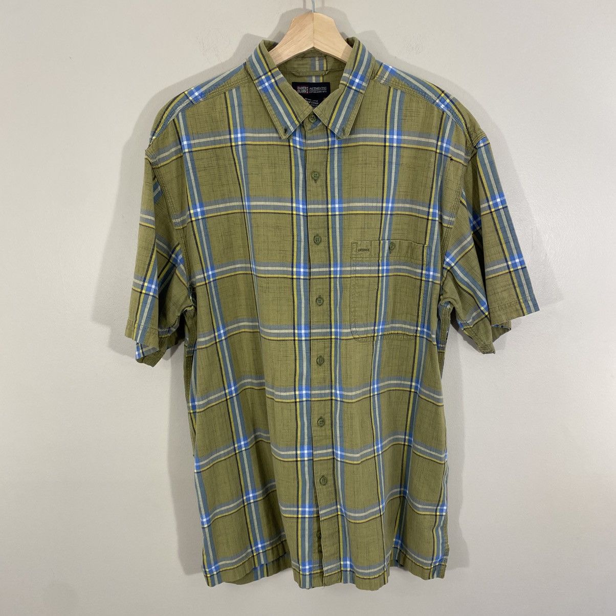 Faded Glory × Vintage Vintage 90s Y2K Grunge Short Sleeve Button Up Shirt L Size US L / EU 52-54 / 3 - 2 Thumbnail